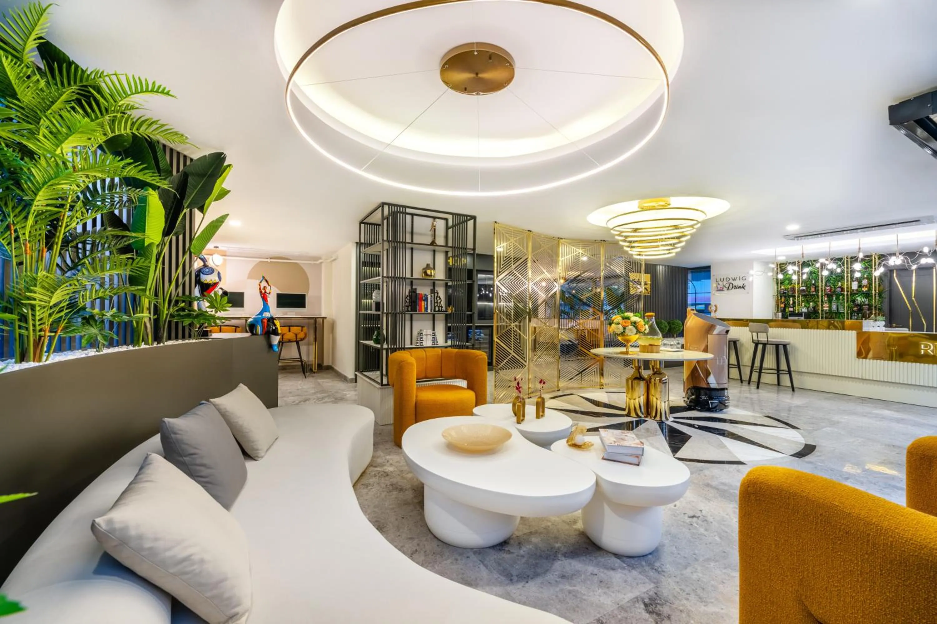 Lobby or reception in Lexia Hotels