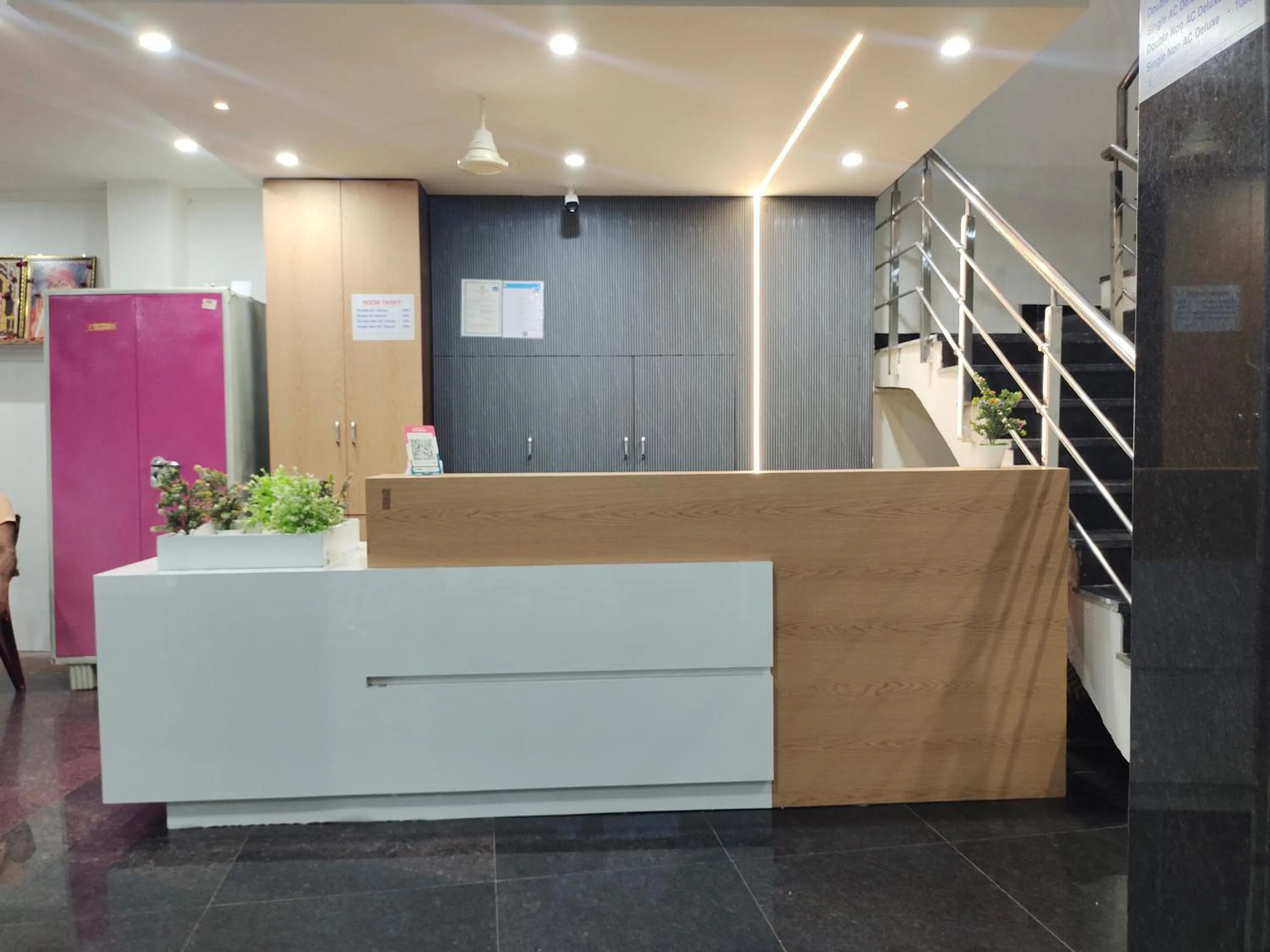 Lobby or reception in Hotel SkyLand