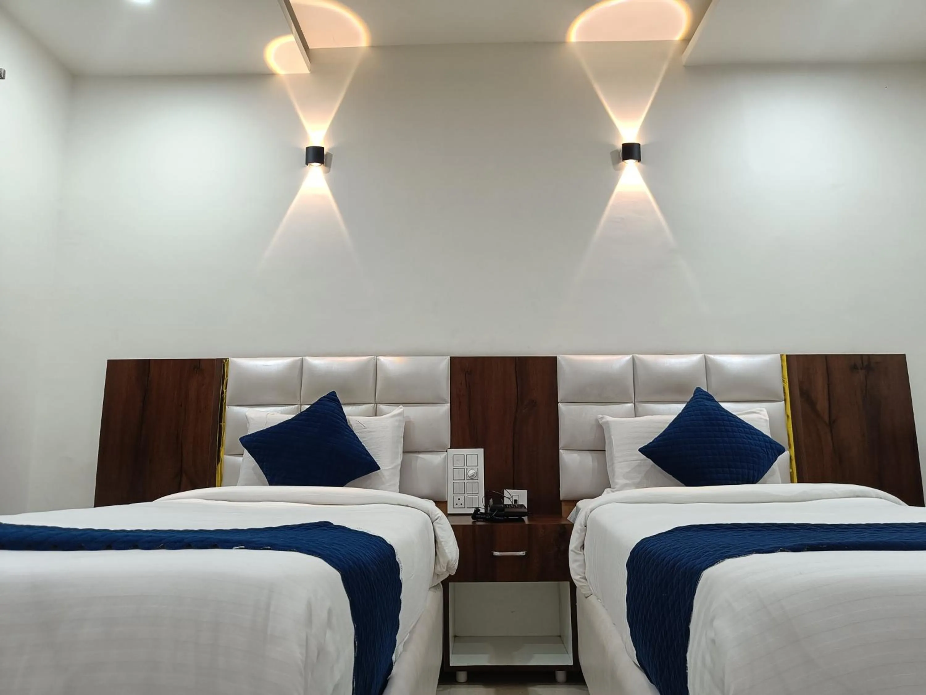 Bed in Hotel SkyLand