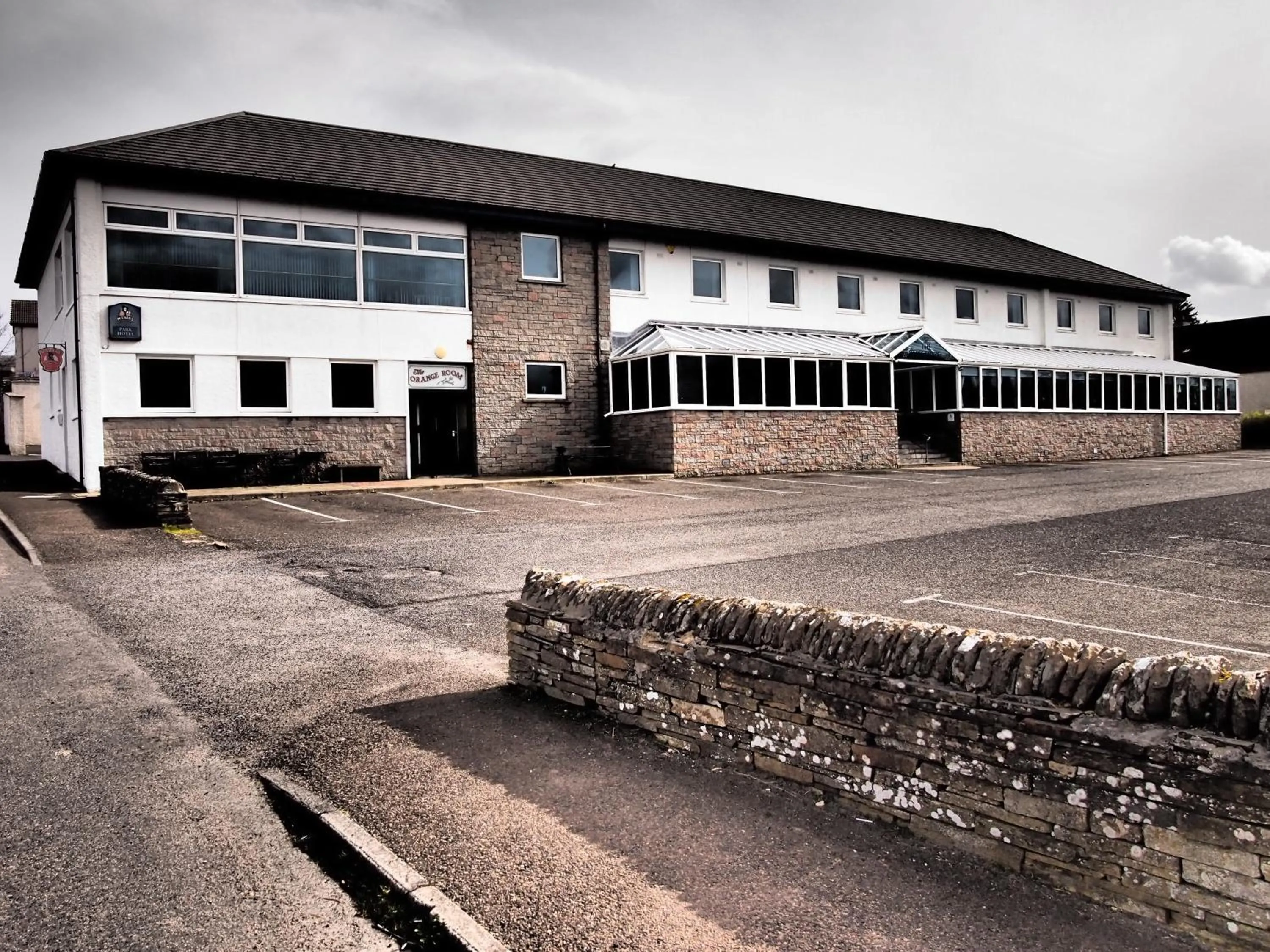Facade/entrance in Park Hotel