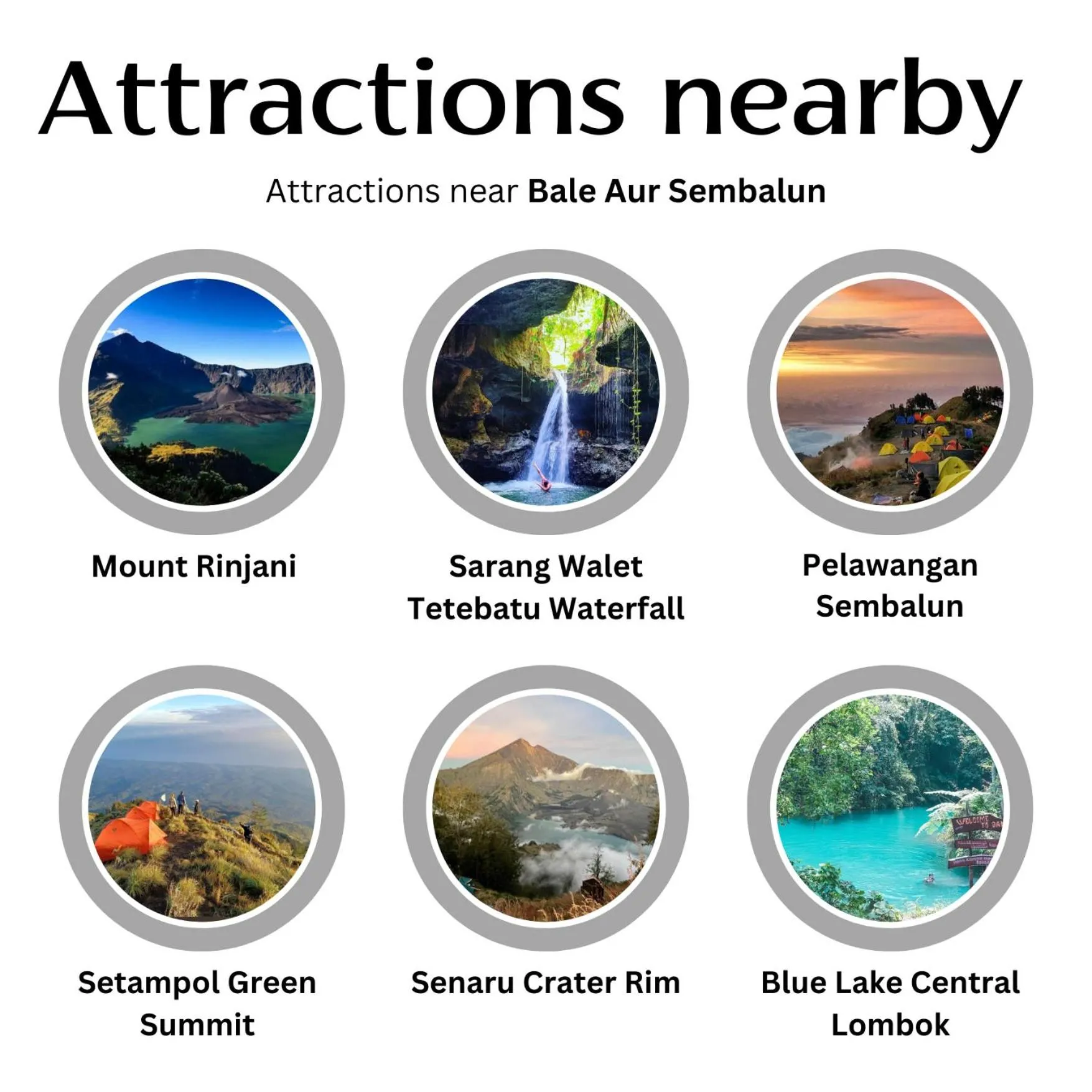 Activities in Bale Aur Sembalun