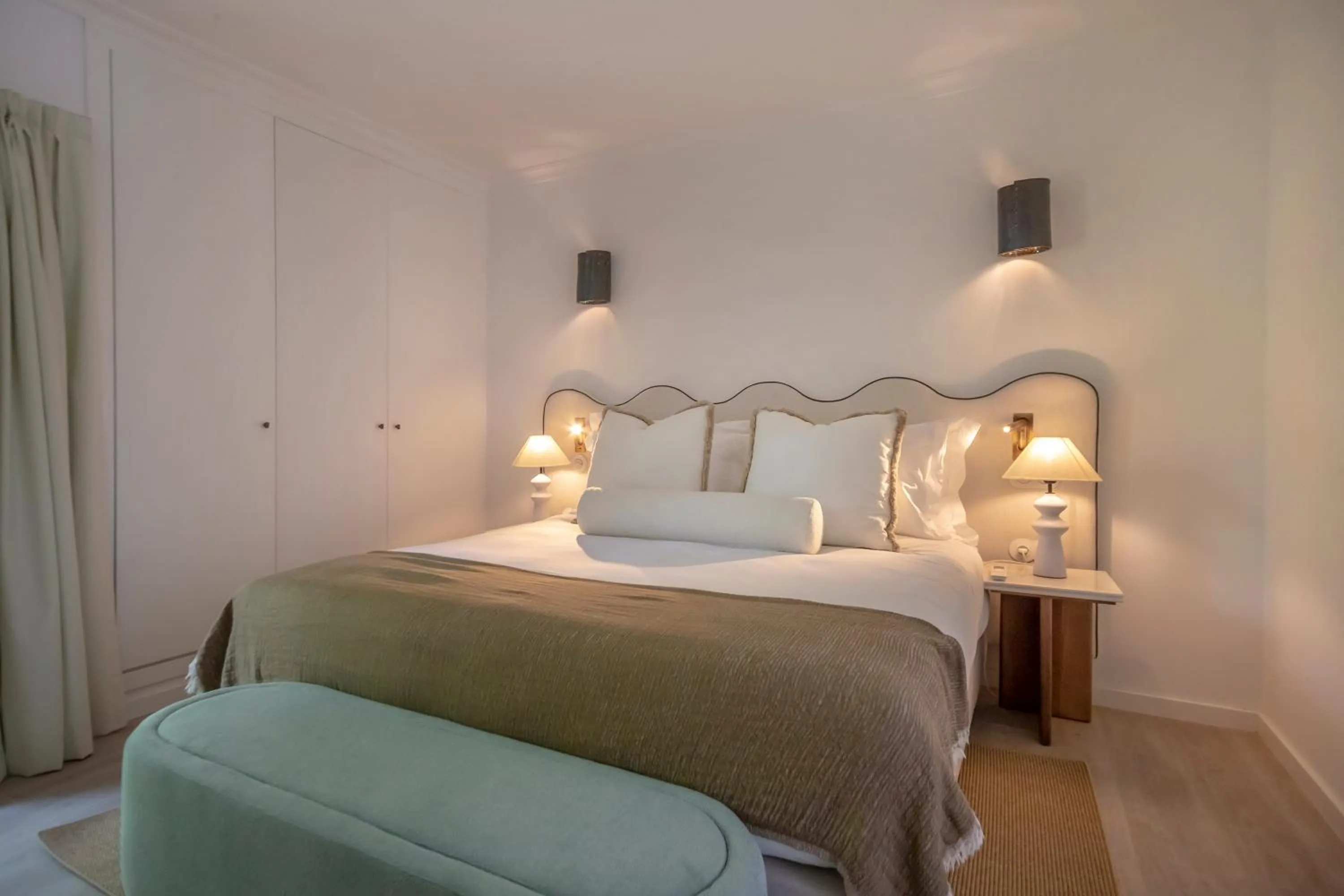 Bedroom in Villas d'Água Beachfront Resort