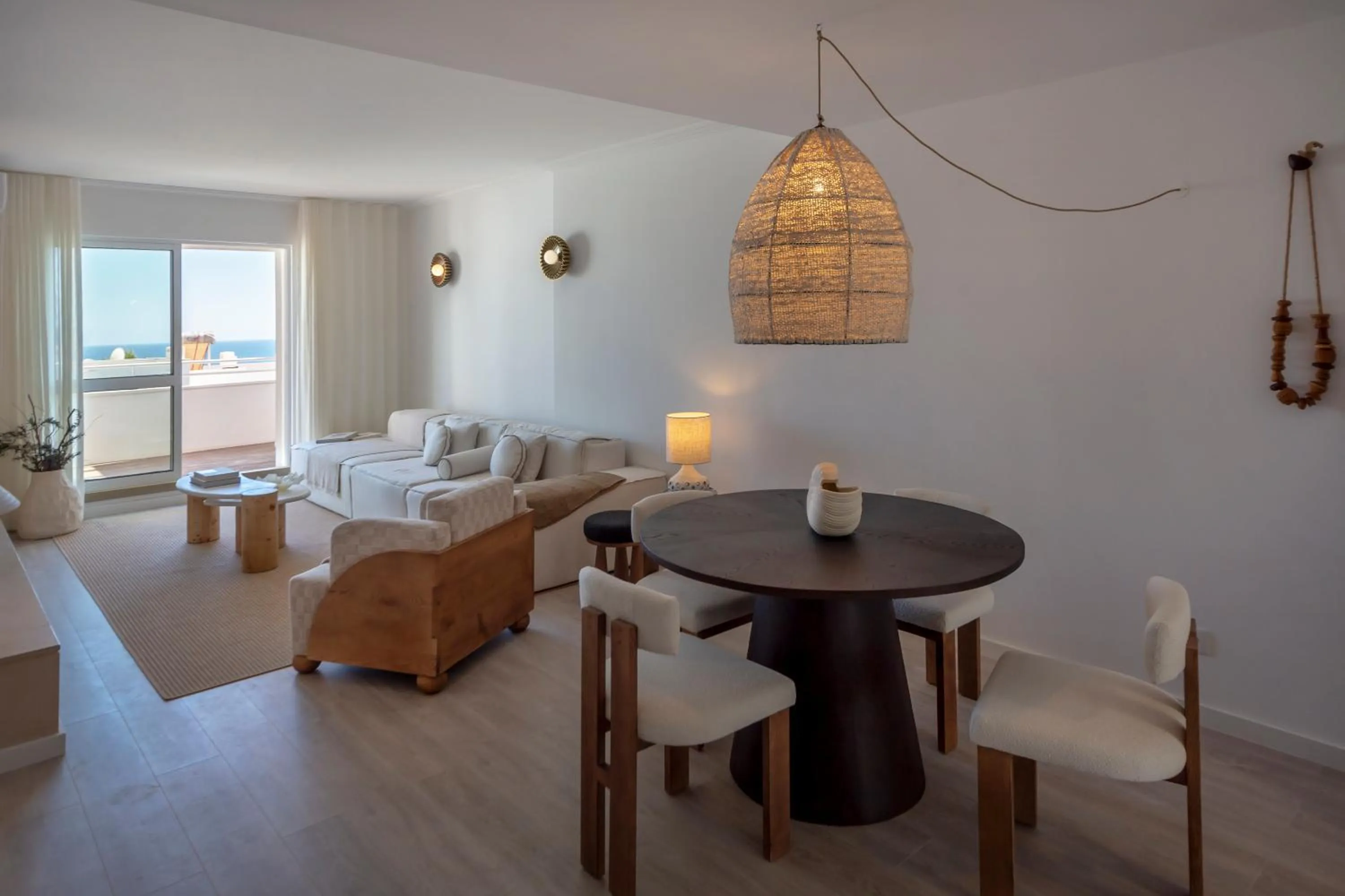 Living room in Villas d'Água Beachfront Resort