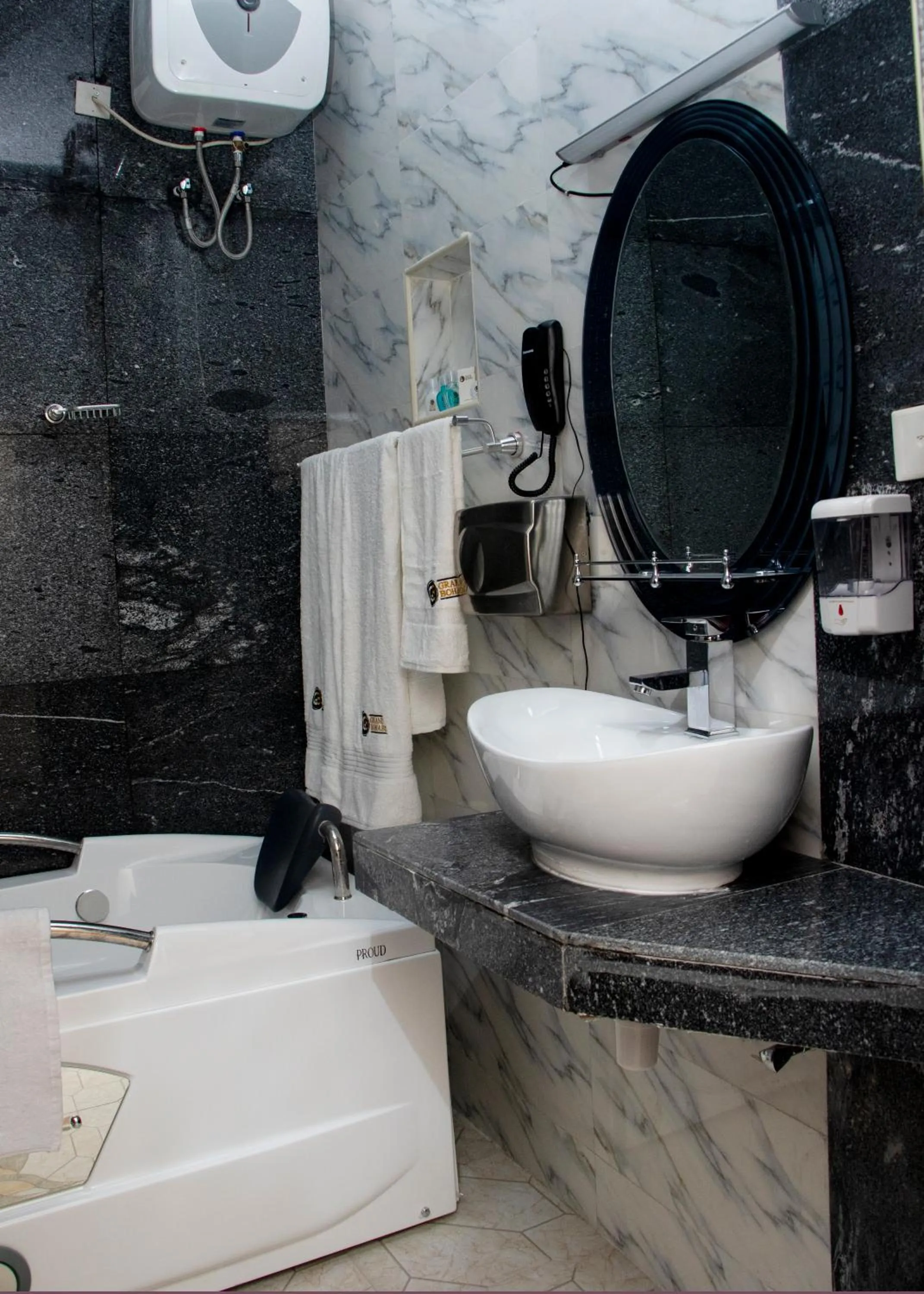 Bathroom in Grand Bohabs Hotel