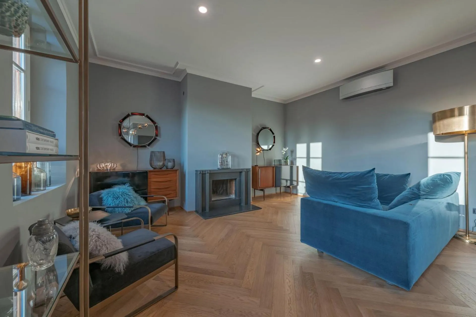 Seating area in Apartments Florence-Repubblica Exclusive