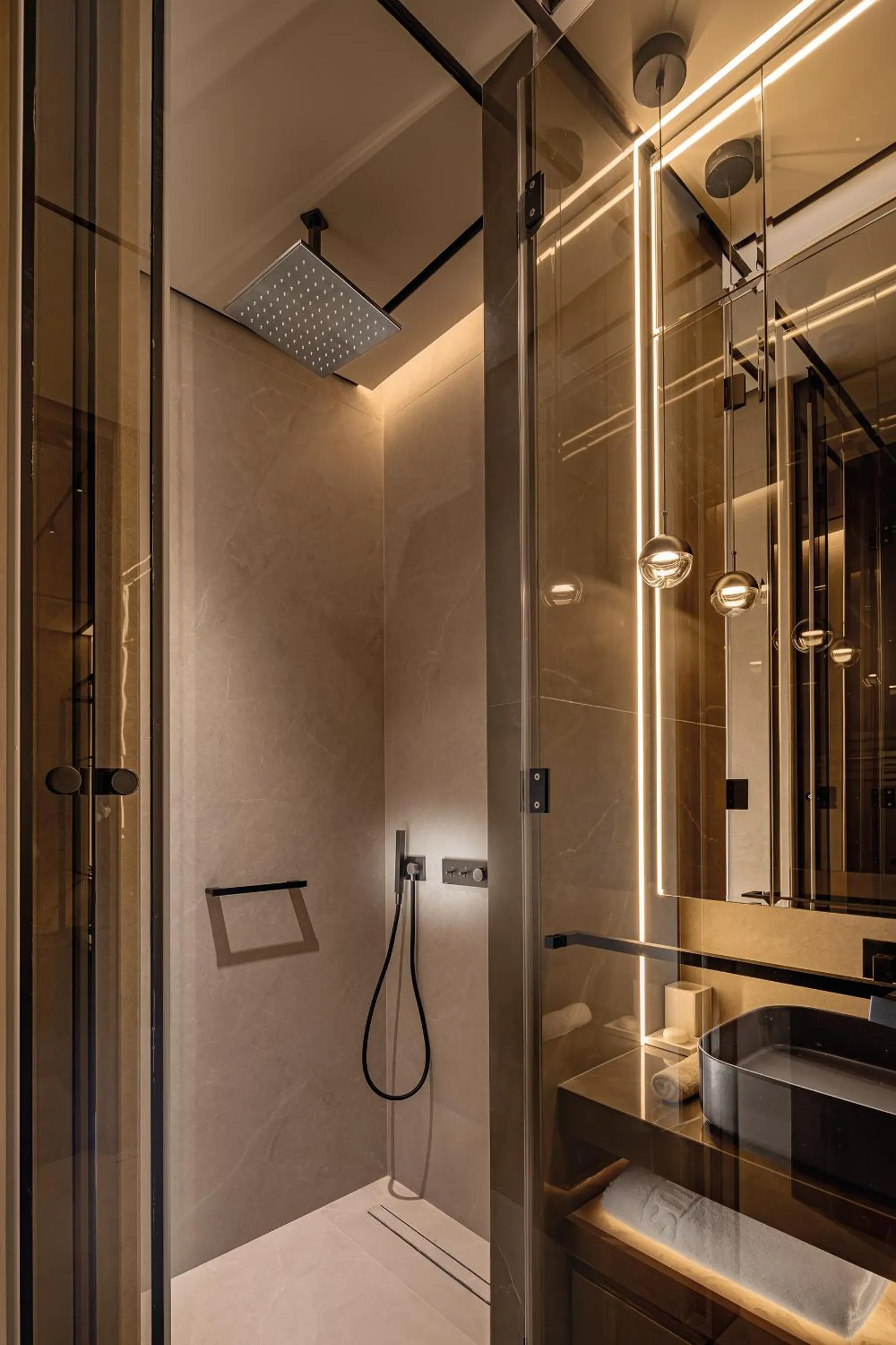 Bathroom in Amathus Residences