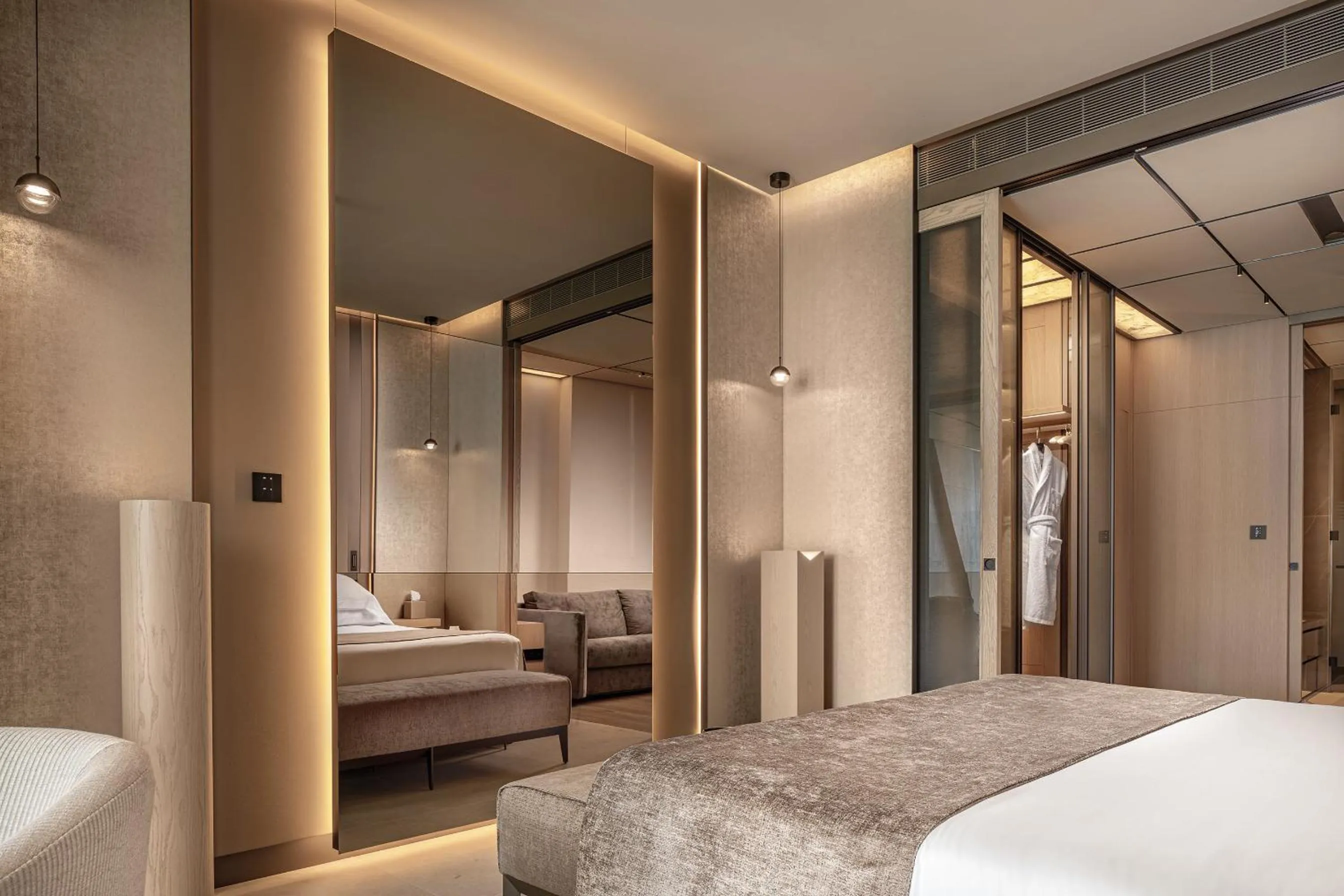 Bedroom, Bed in Amathus Residences