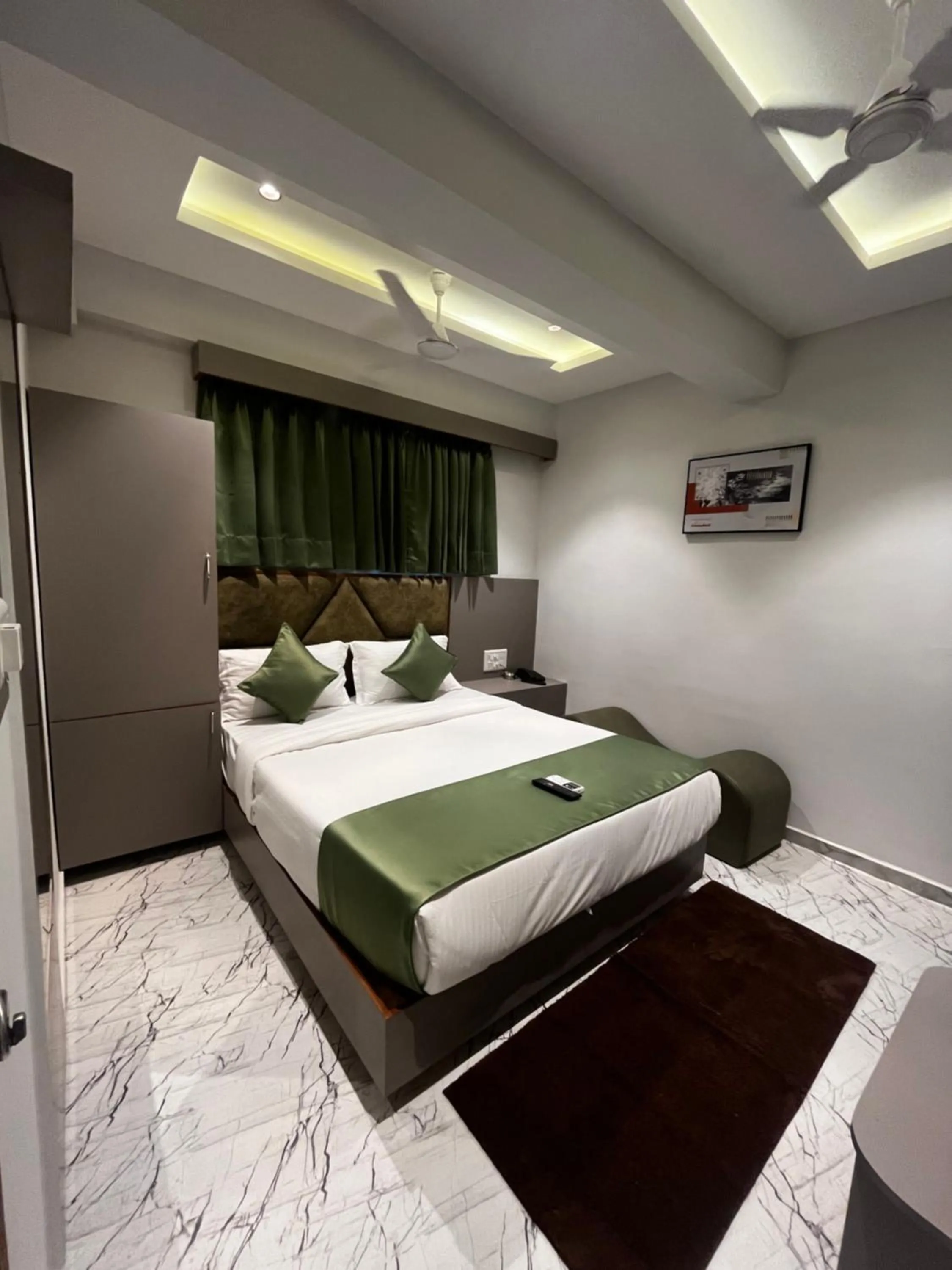 Bed in Hotel Privilon