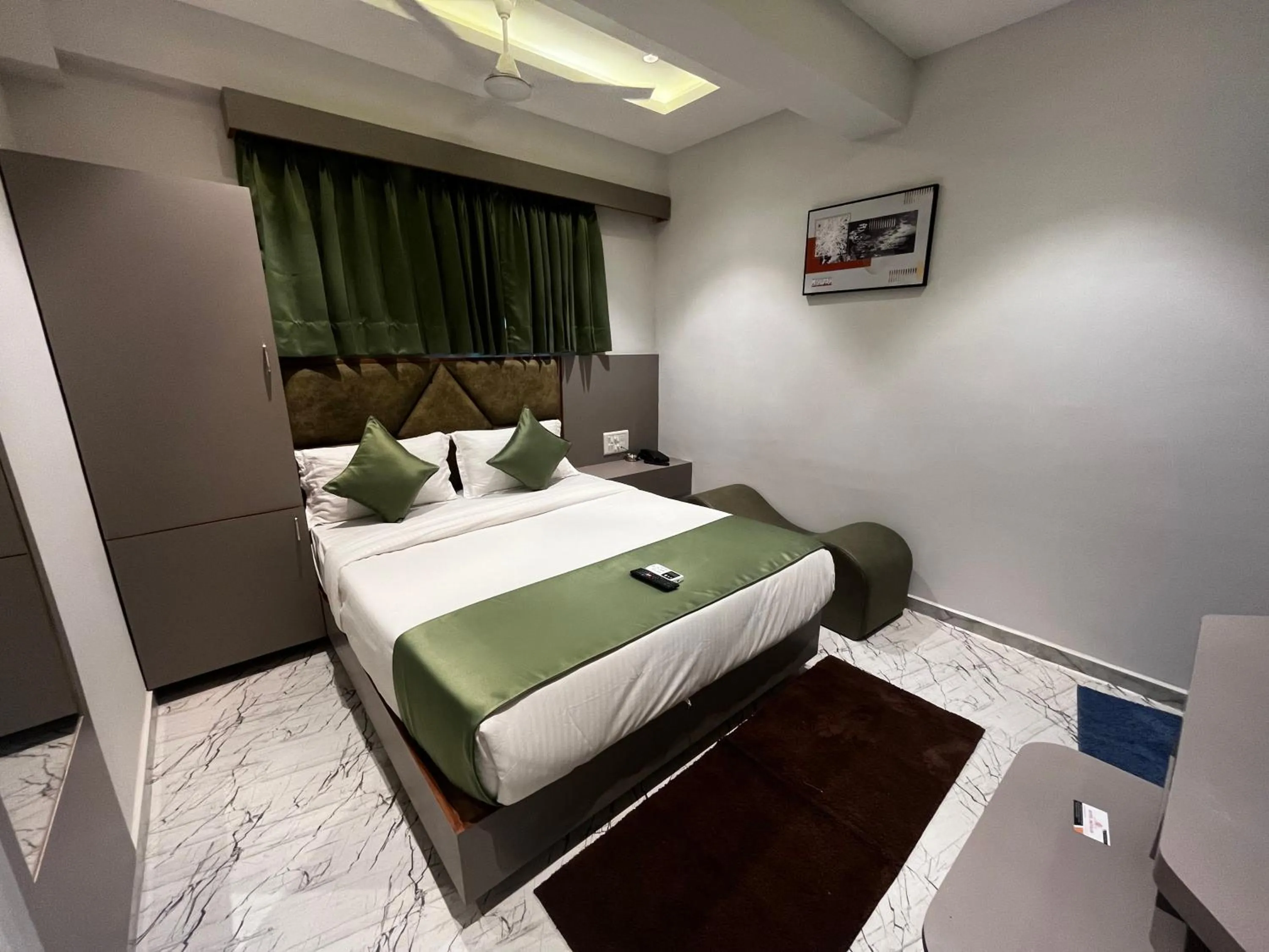 Bed in Hotel Privilon