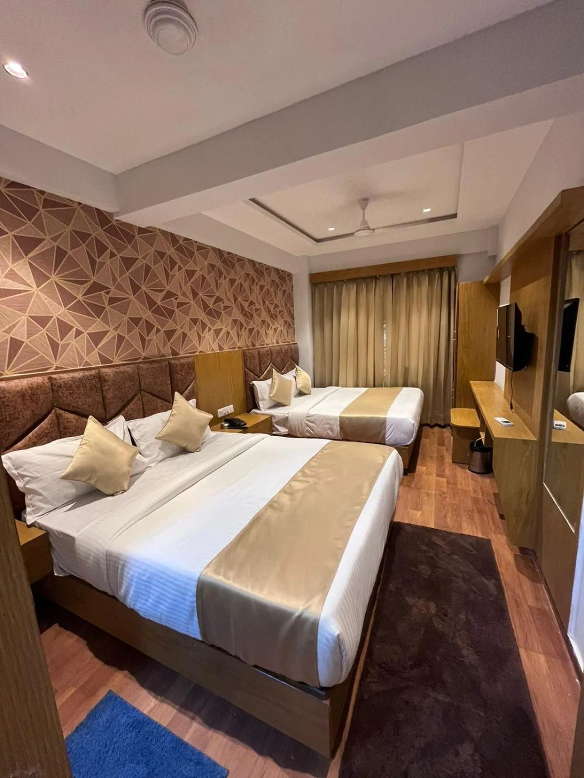 Bed in Hotel Privilon