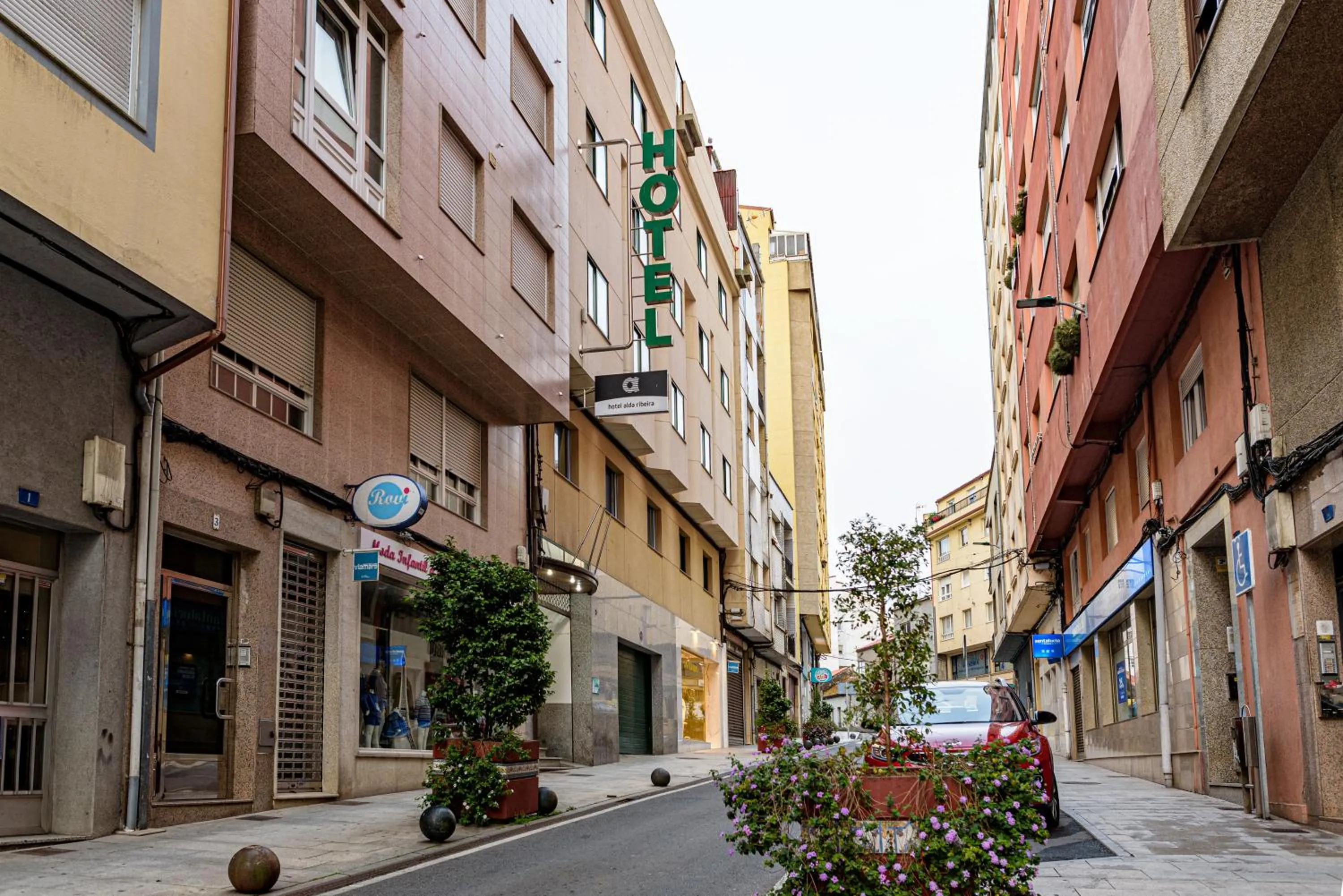 Property building in Hotel Alda Ribeira