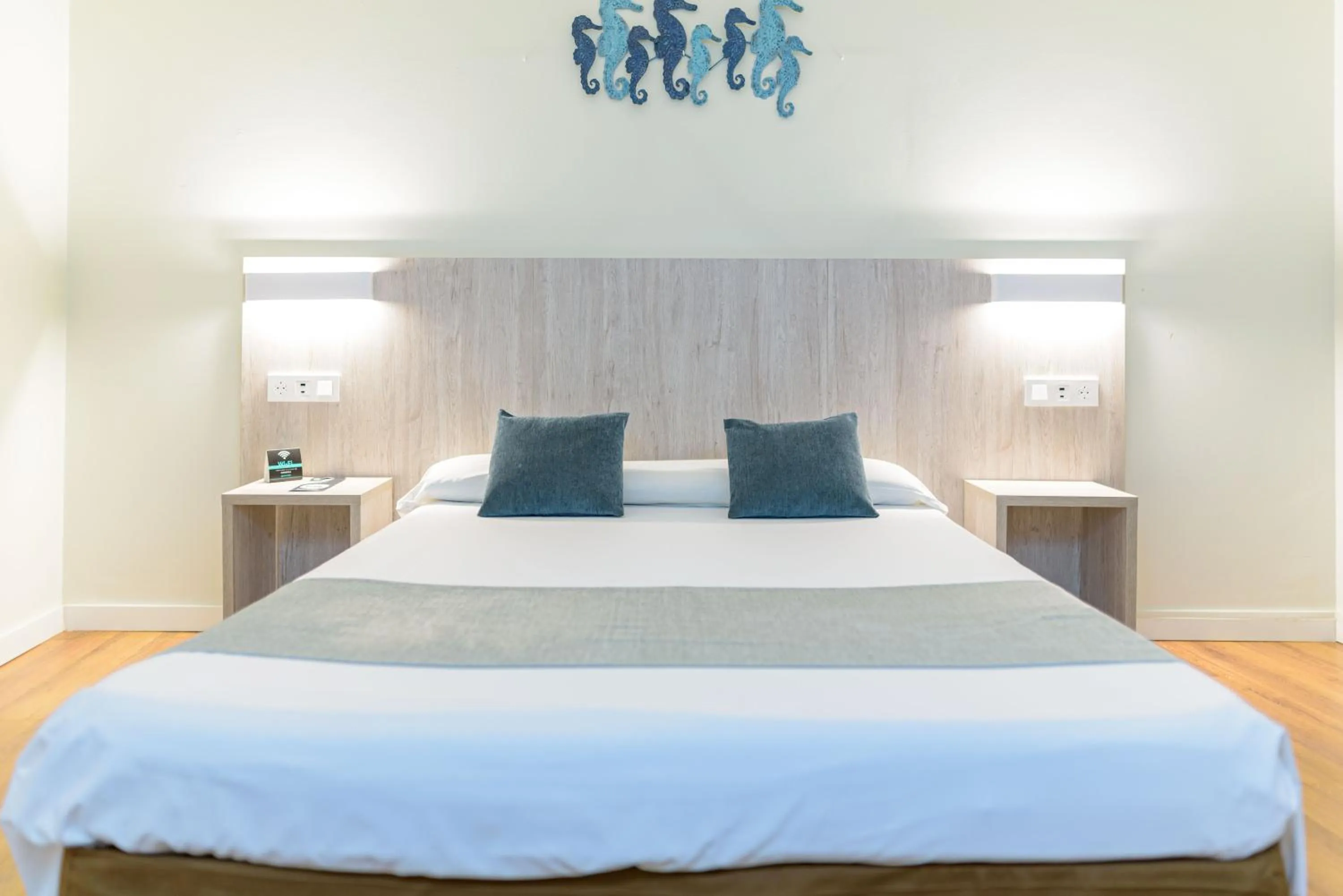 Bed in Hotel Alda Ribeira