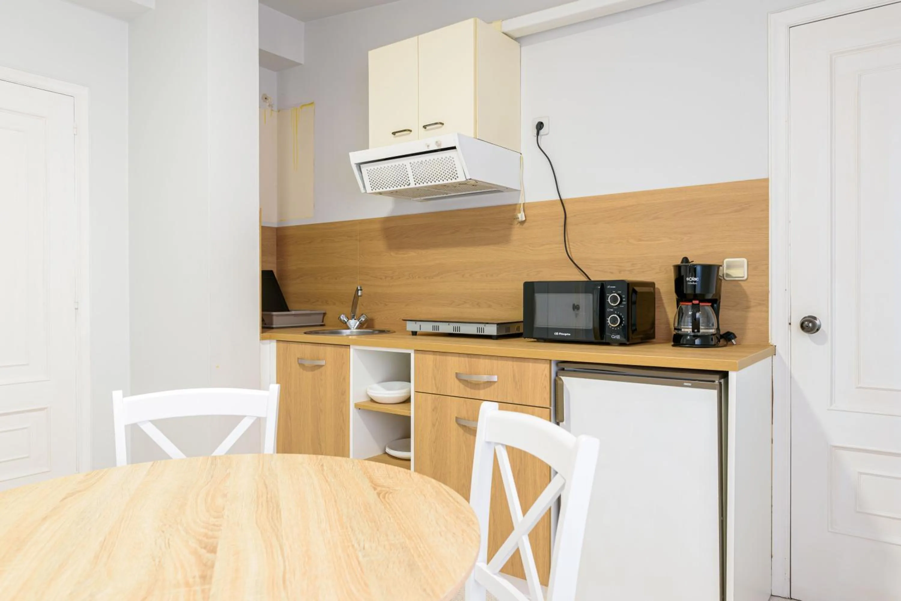 Kitchen or kitchenette in Hotel Alda Ribeira
