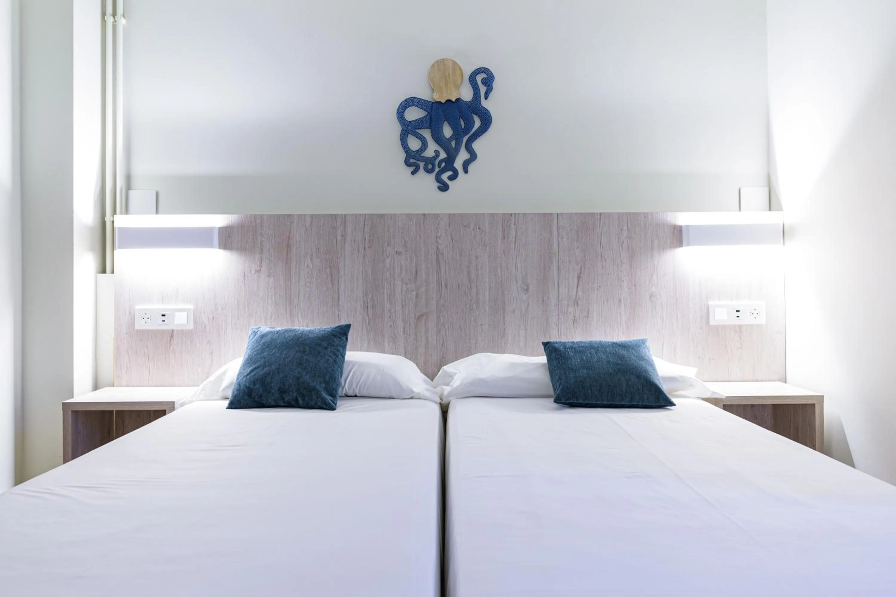 Bed in Hotel Alda Ribeira