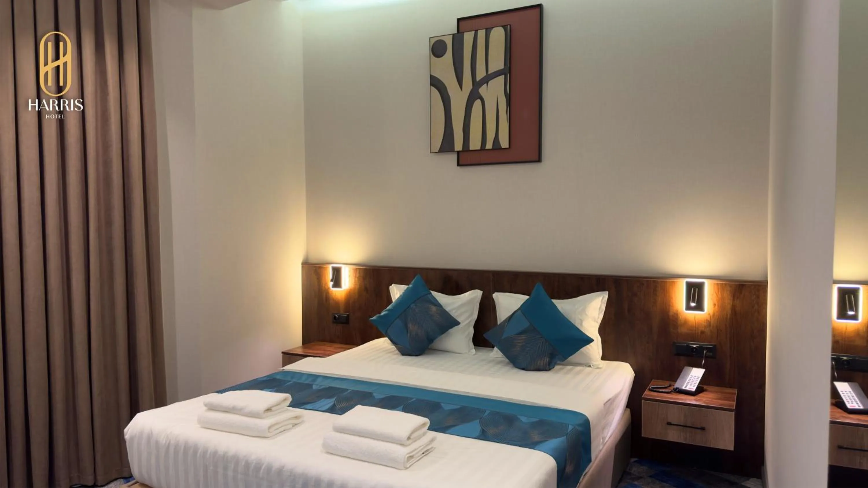 Bedroom, Bed in Harris Hotel Spa&Fitness