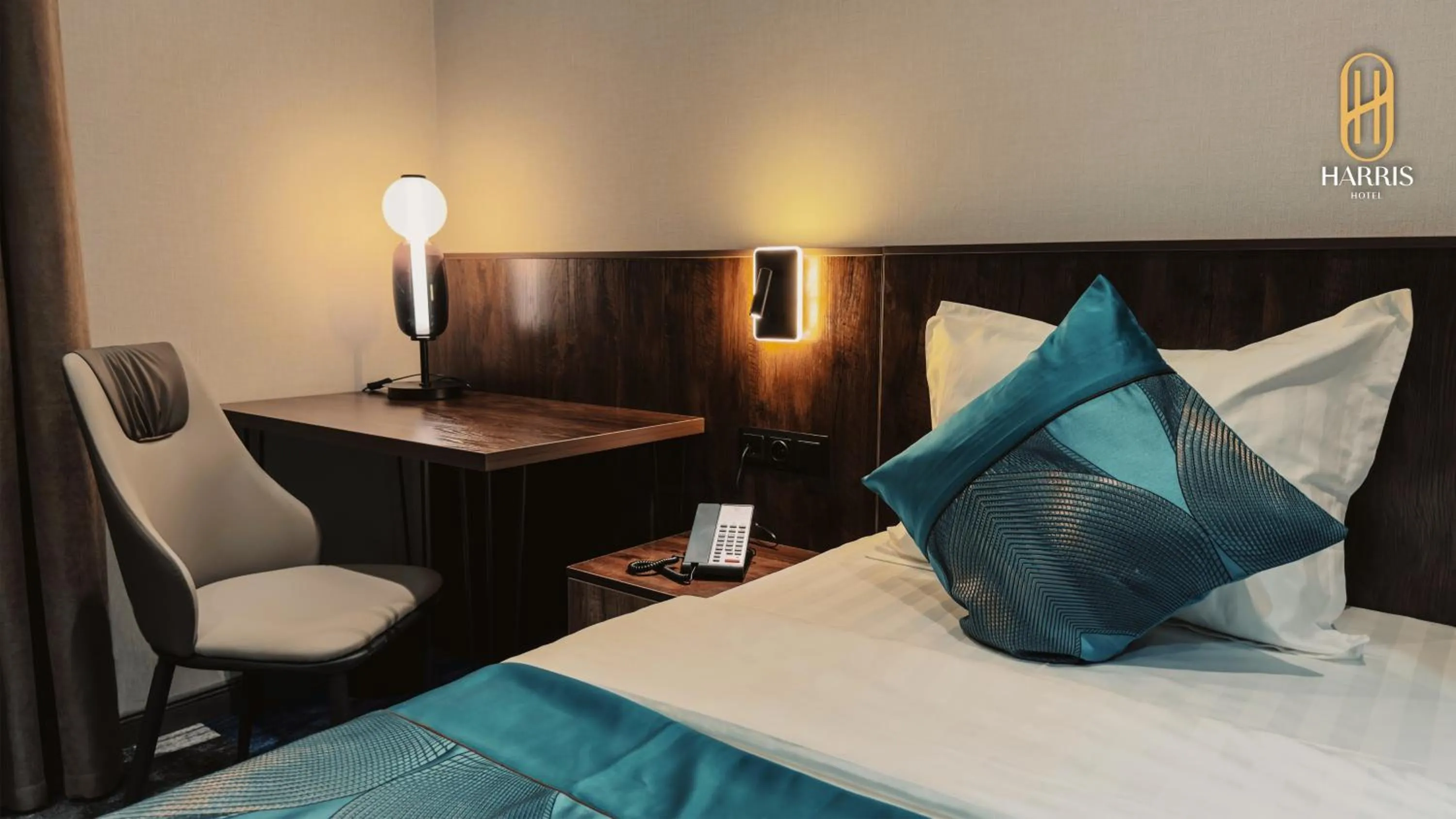 Bedroom, Bed in Harris Hotel Spa&Fitness