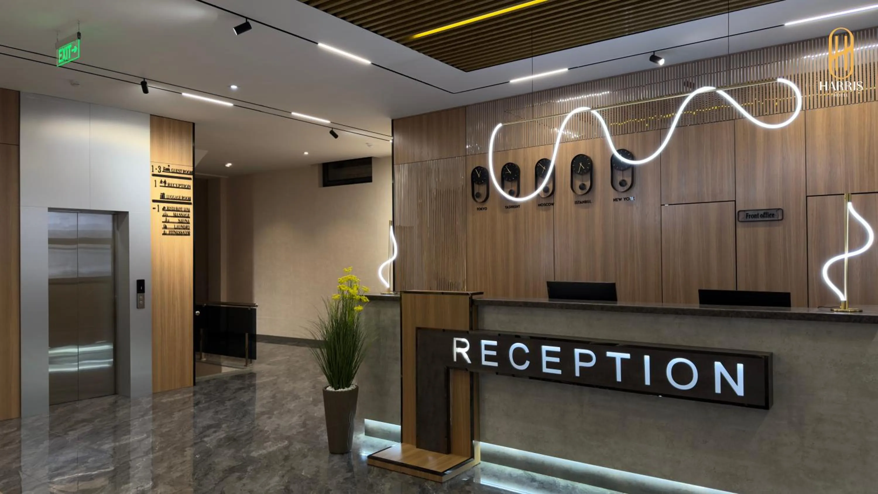 Lobby or reception in Harris Hotel Spa&Fitness