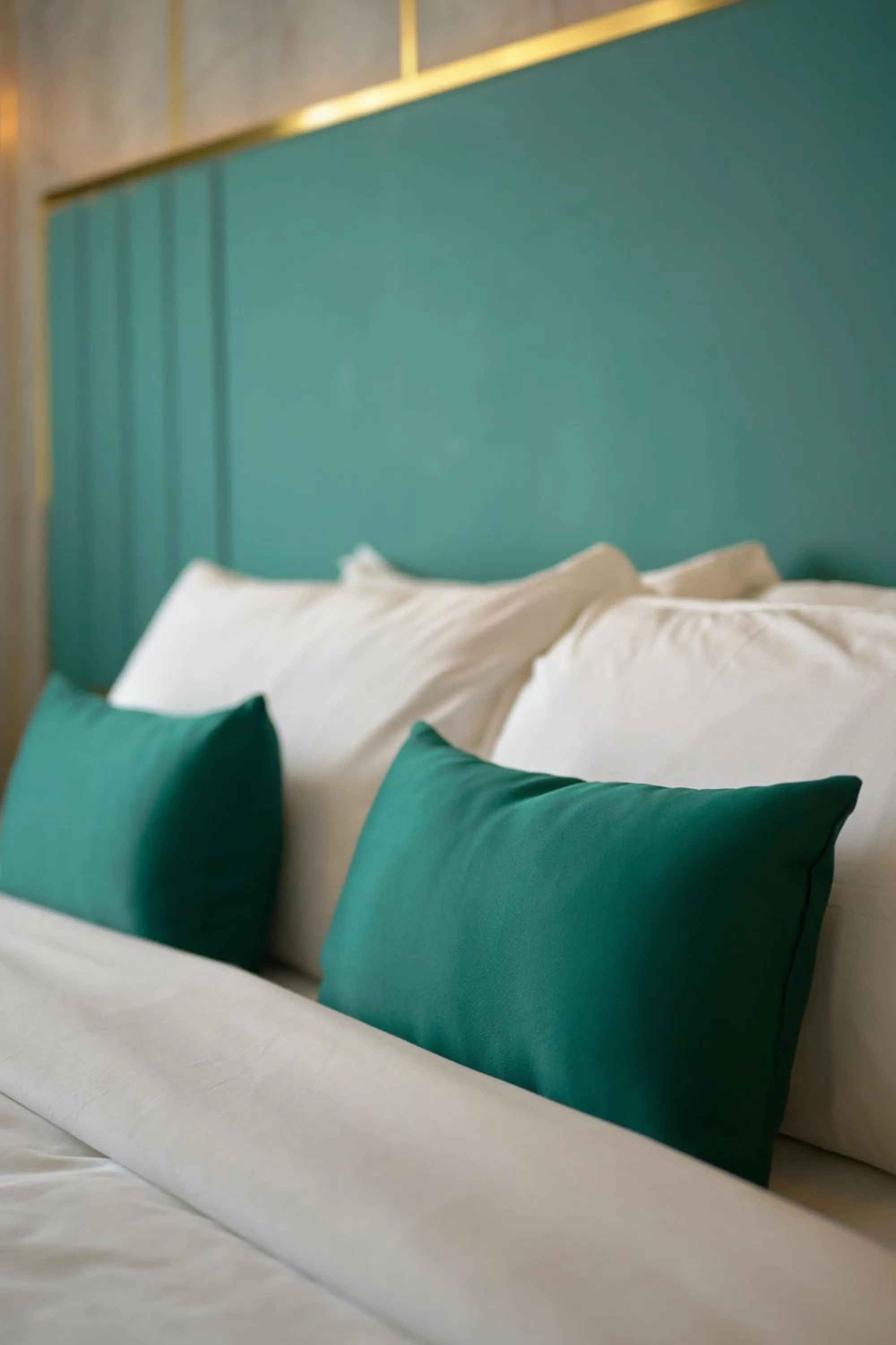 Bed in Kowju Airport Hotel Calicut