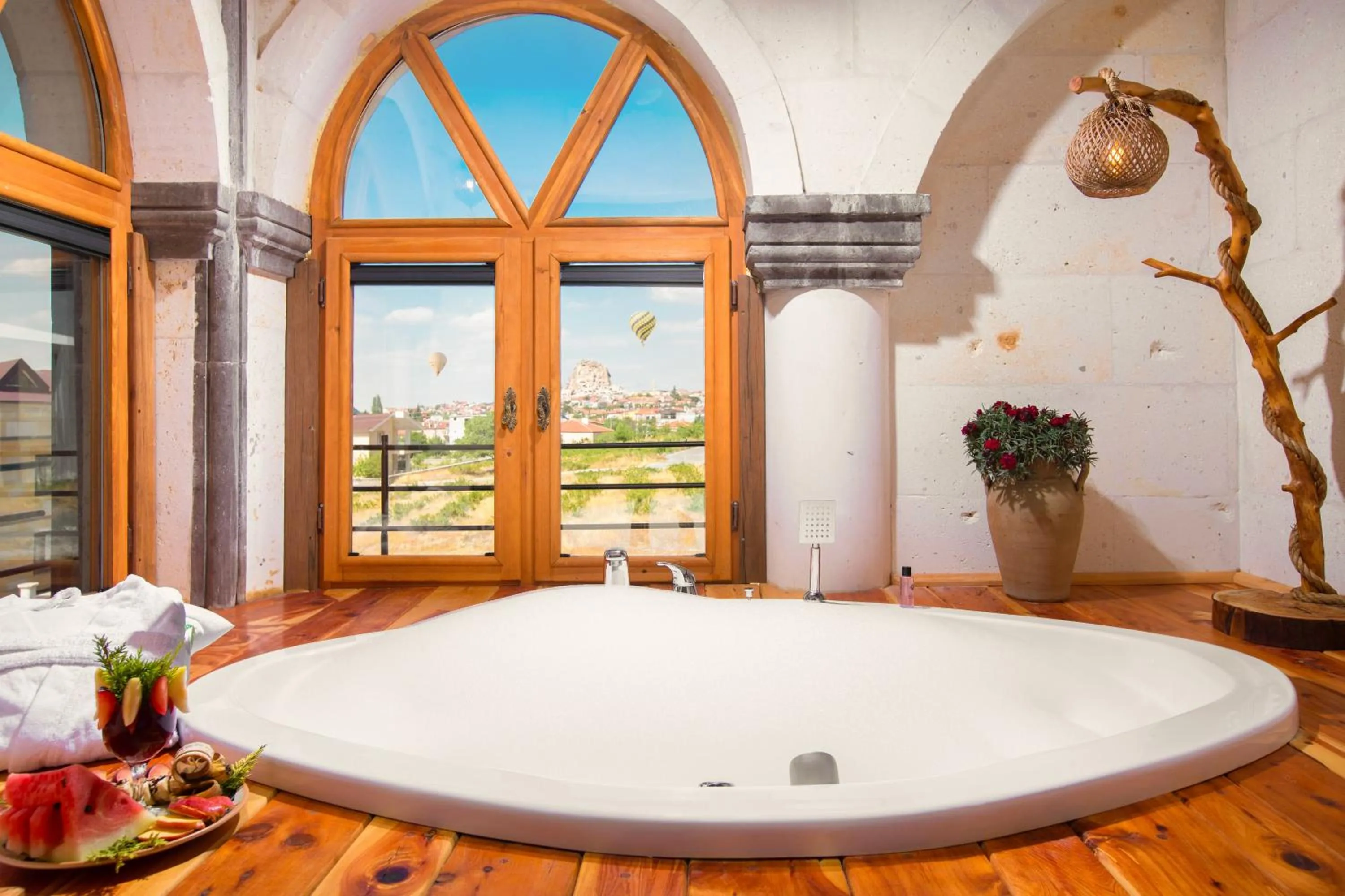 Natural landscape in Moonstone in Cappadocia