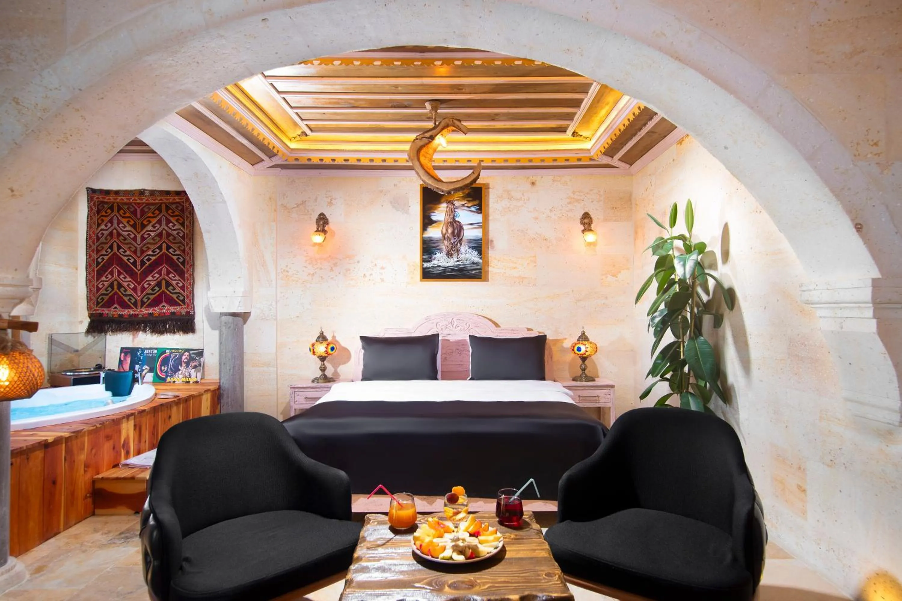 Bed in Moonstone in Cappadocia