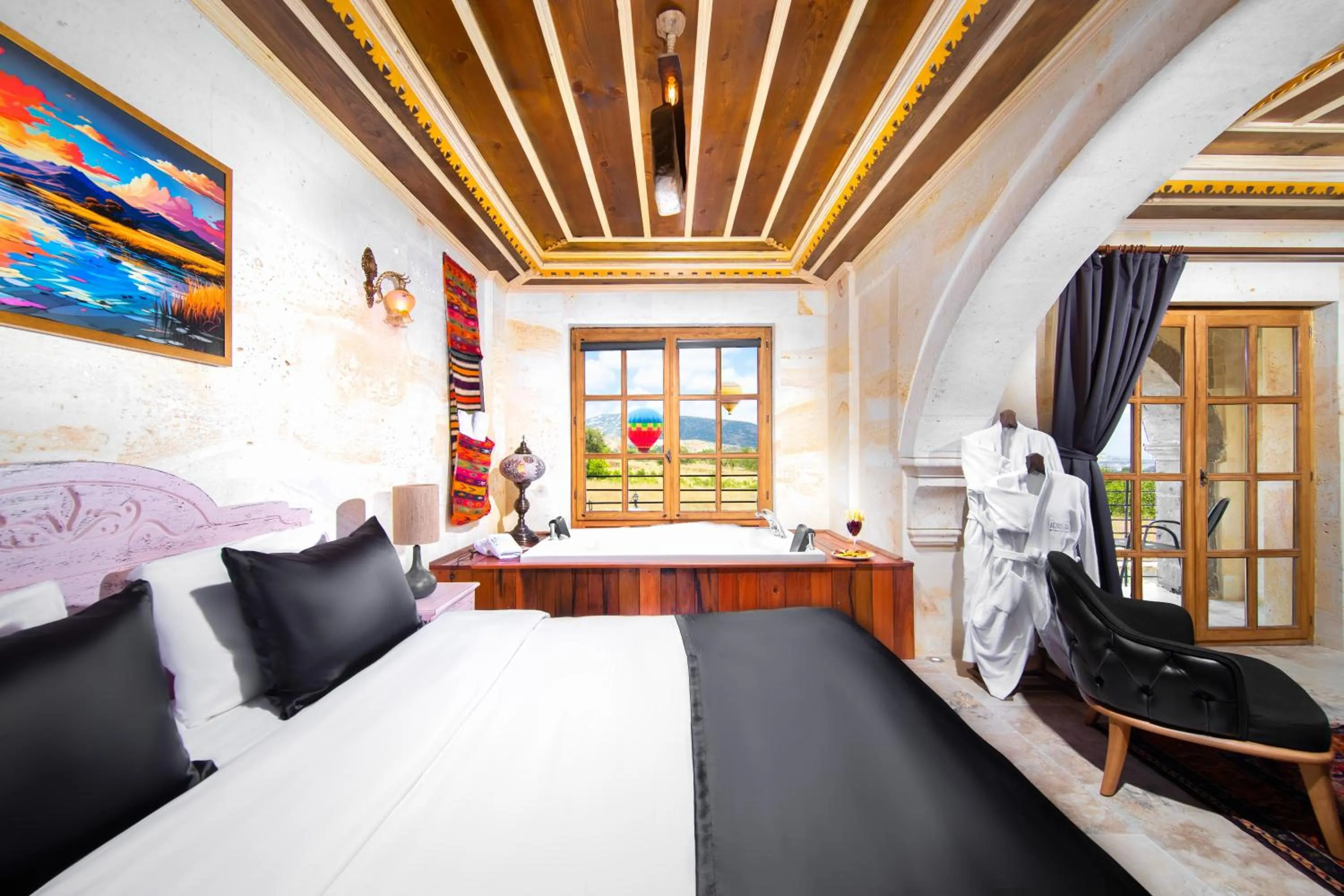 Bed in Moonstone in Cappadocia