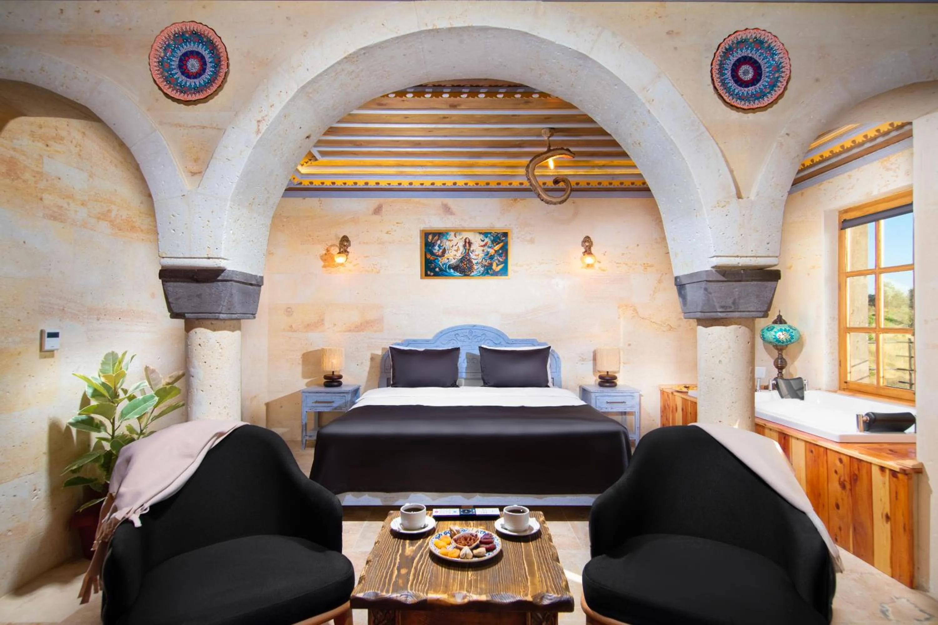 Bed in Moonstone in Cappadocia