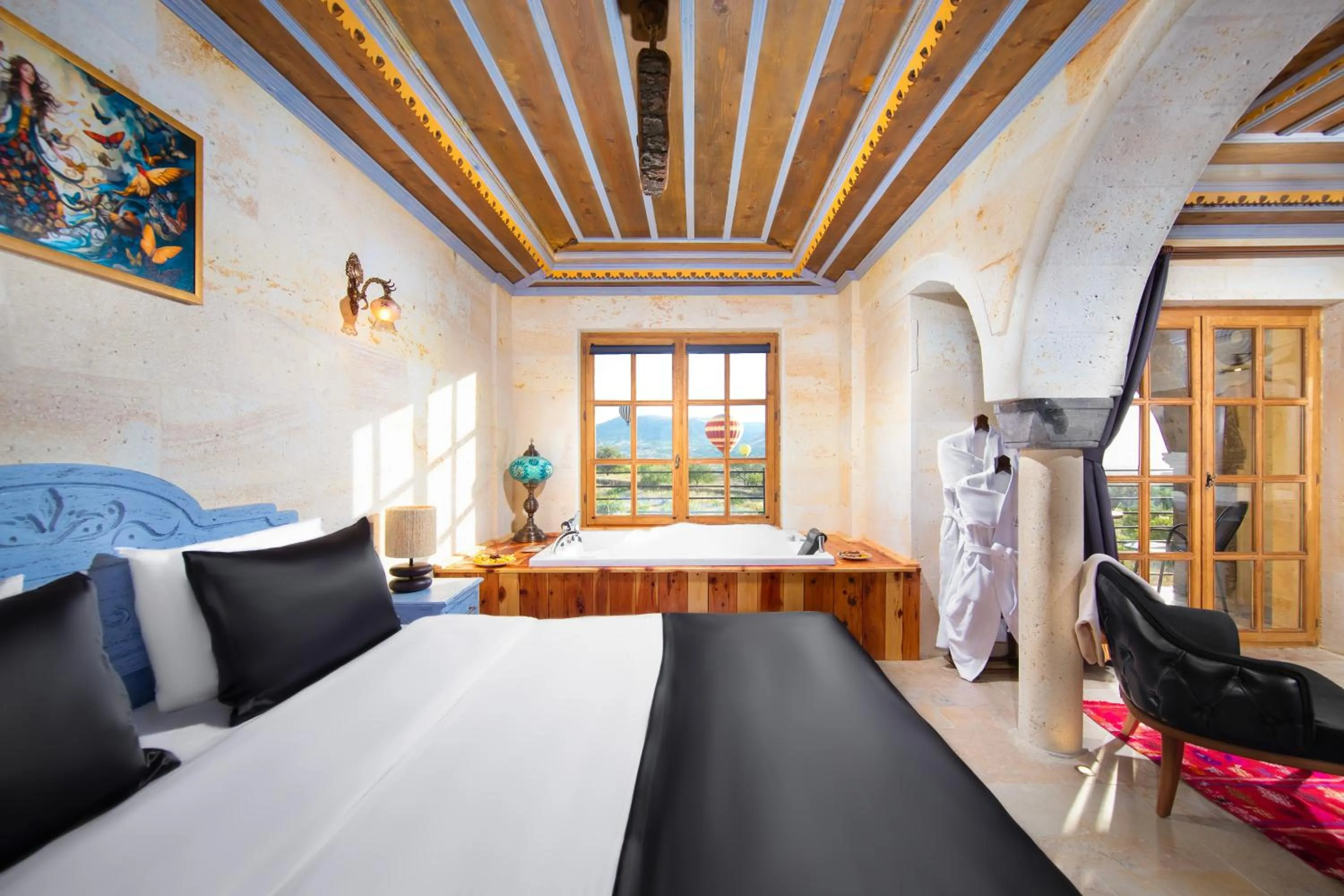 Bed in Moonstone in Cappadocia