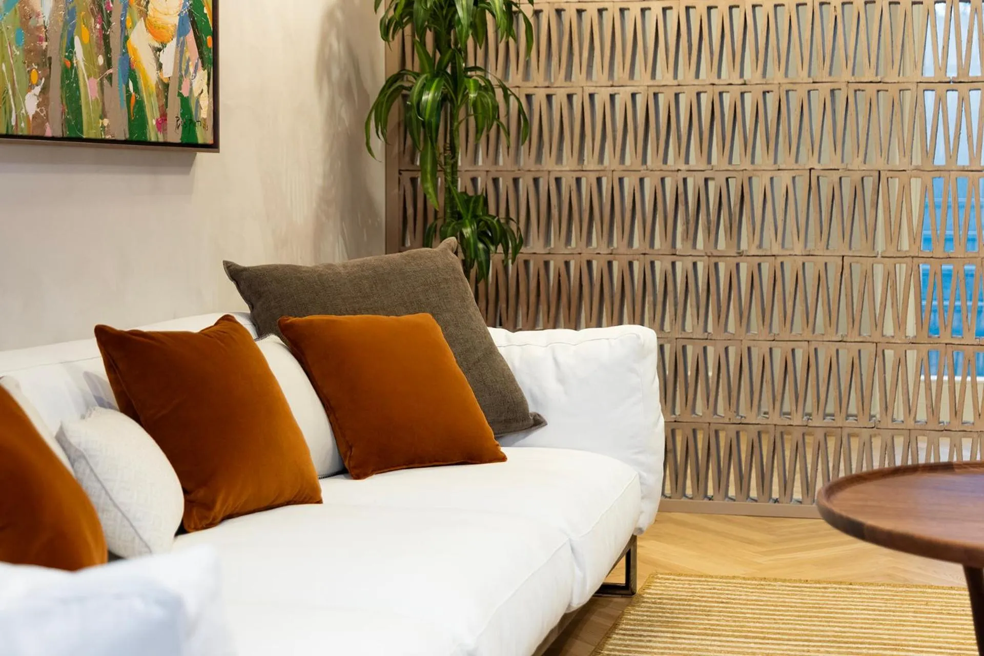 Seating area in Quinta do Paral