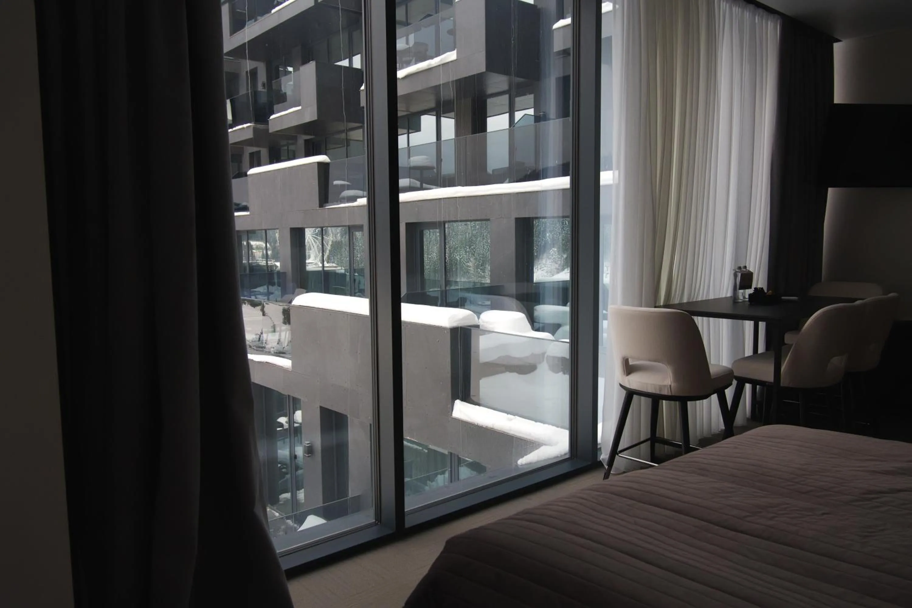 Bed in Glacier Premium Apartments