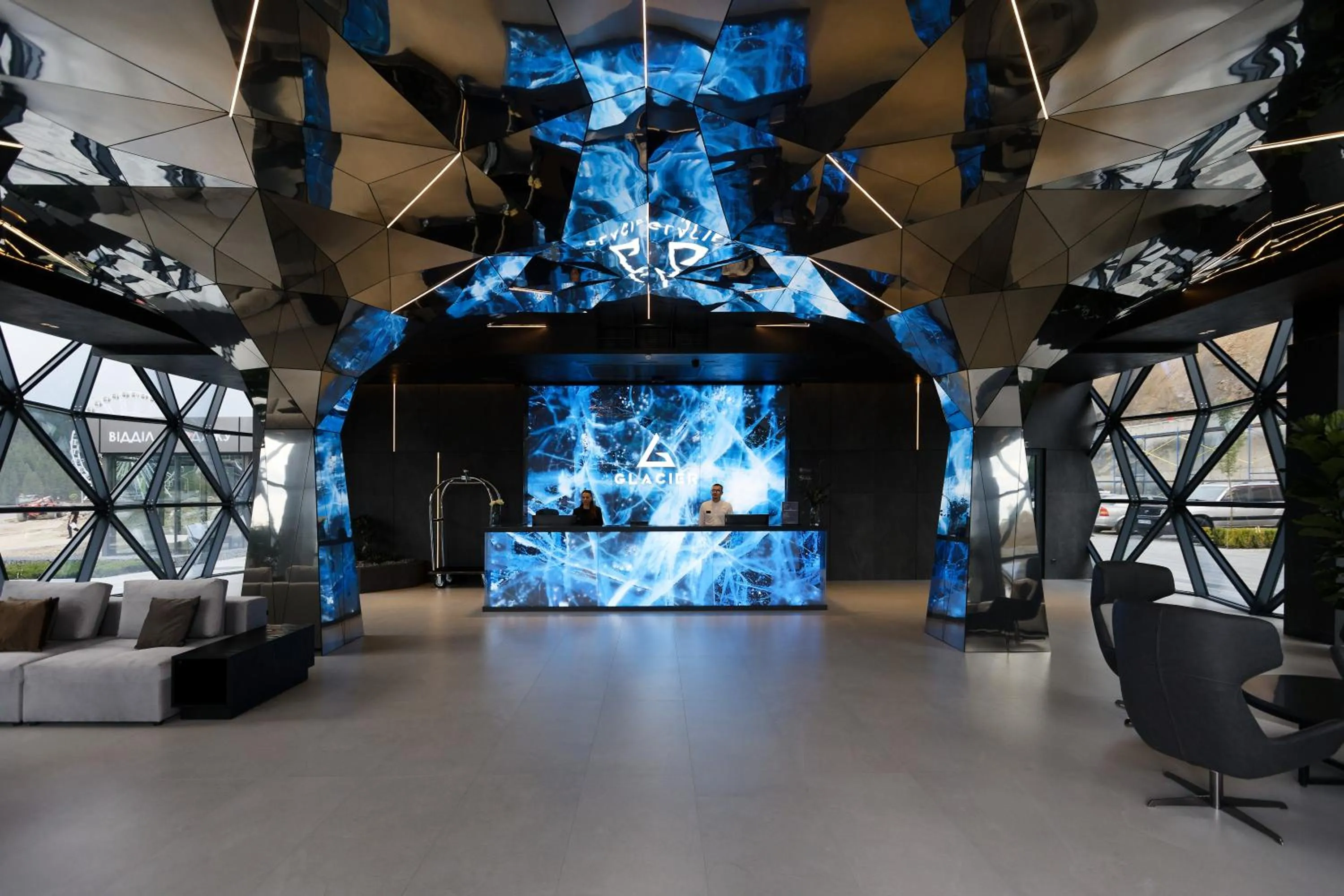 Lobby or reception in Glacier Premium Apartments