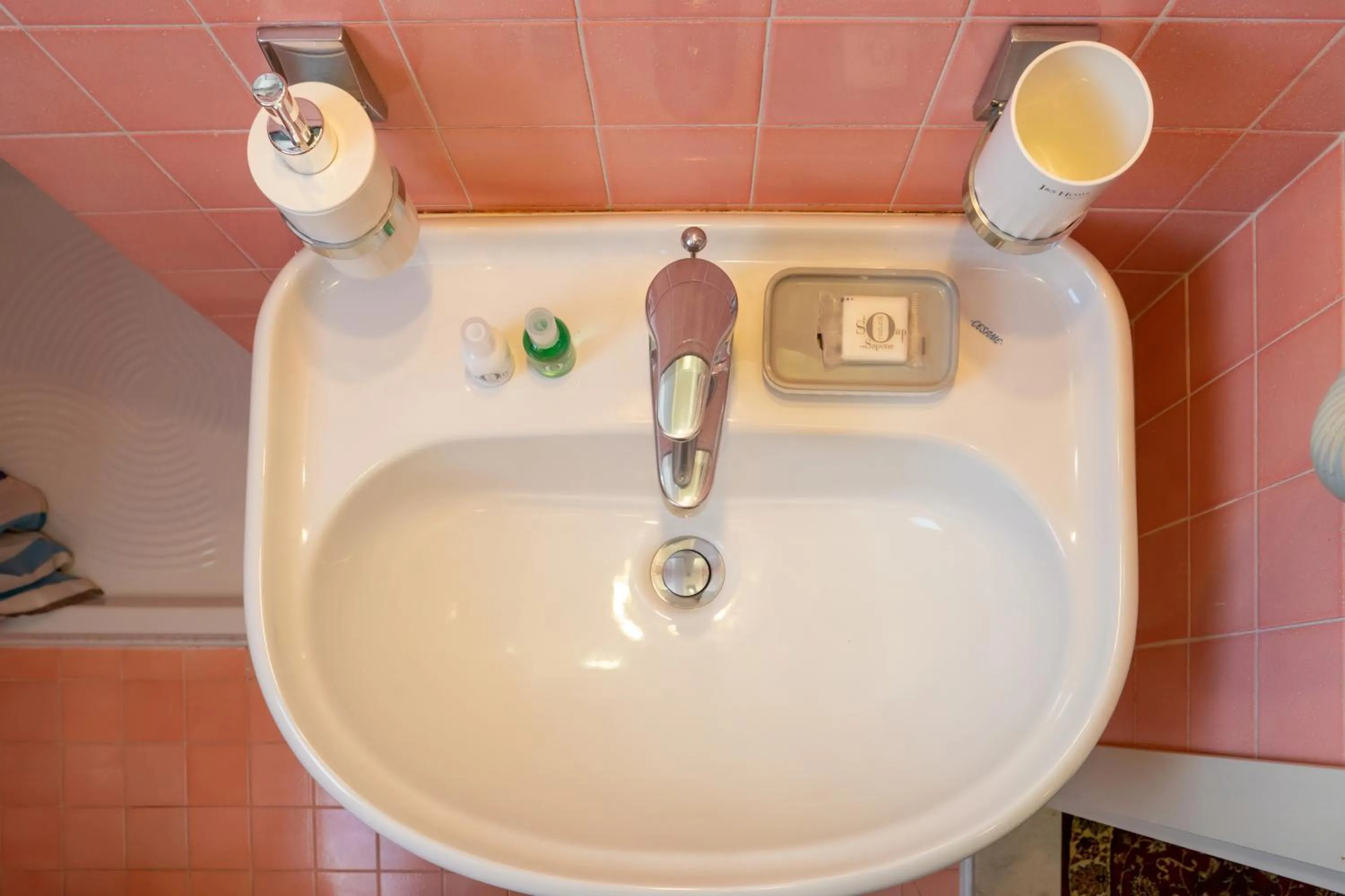 Bathroom in Hotel alla giustizia