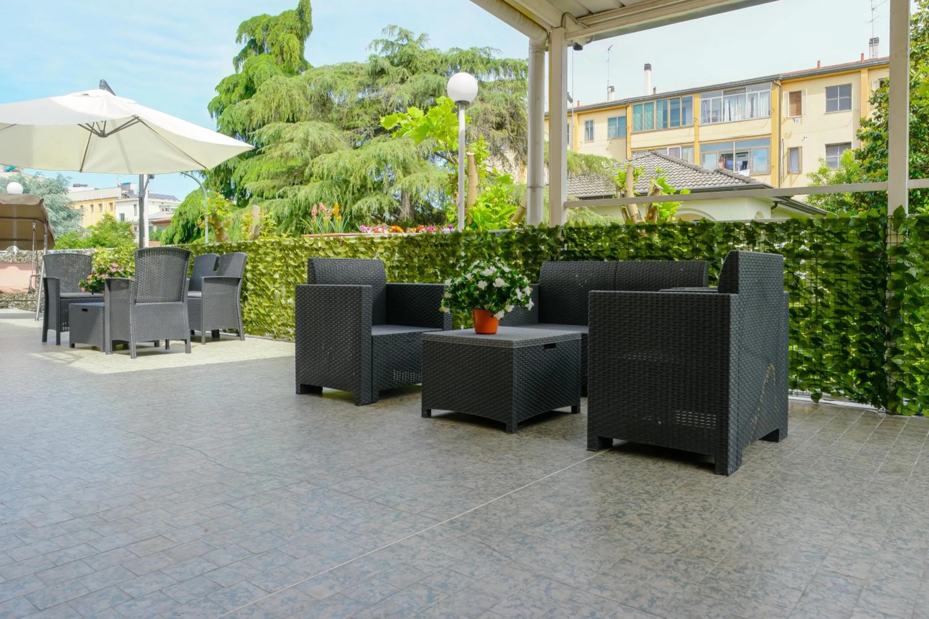 Balcony/Terrace in Hotel alla giustizia