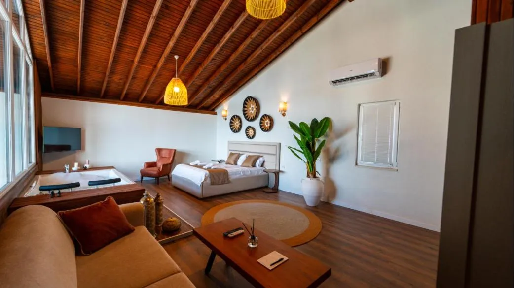 Bed in Trio Palazio Sapanca