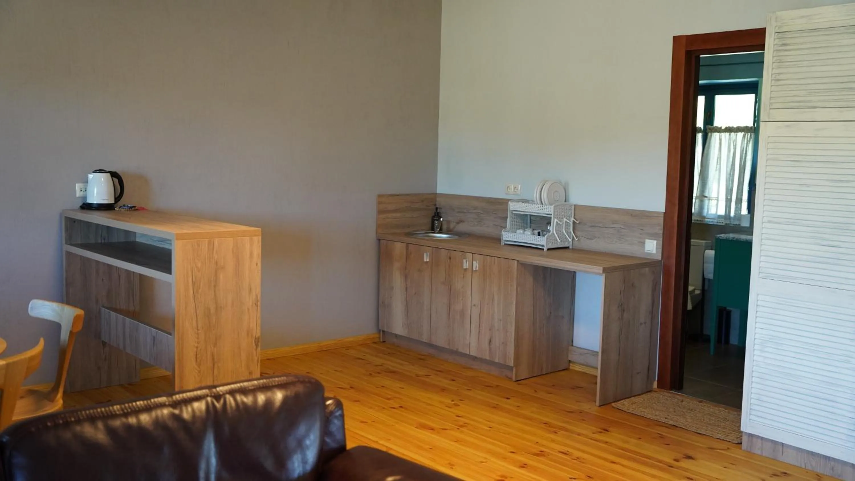 Kitchen or kitchenette in Hotel Kazak Club