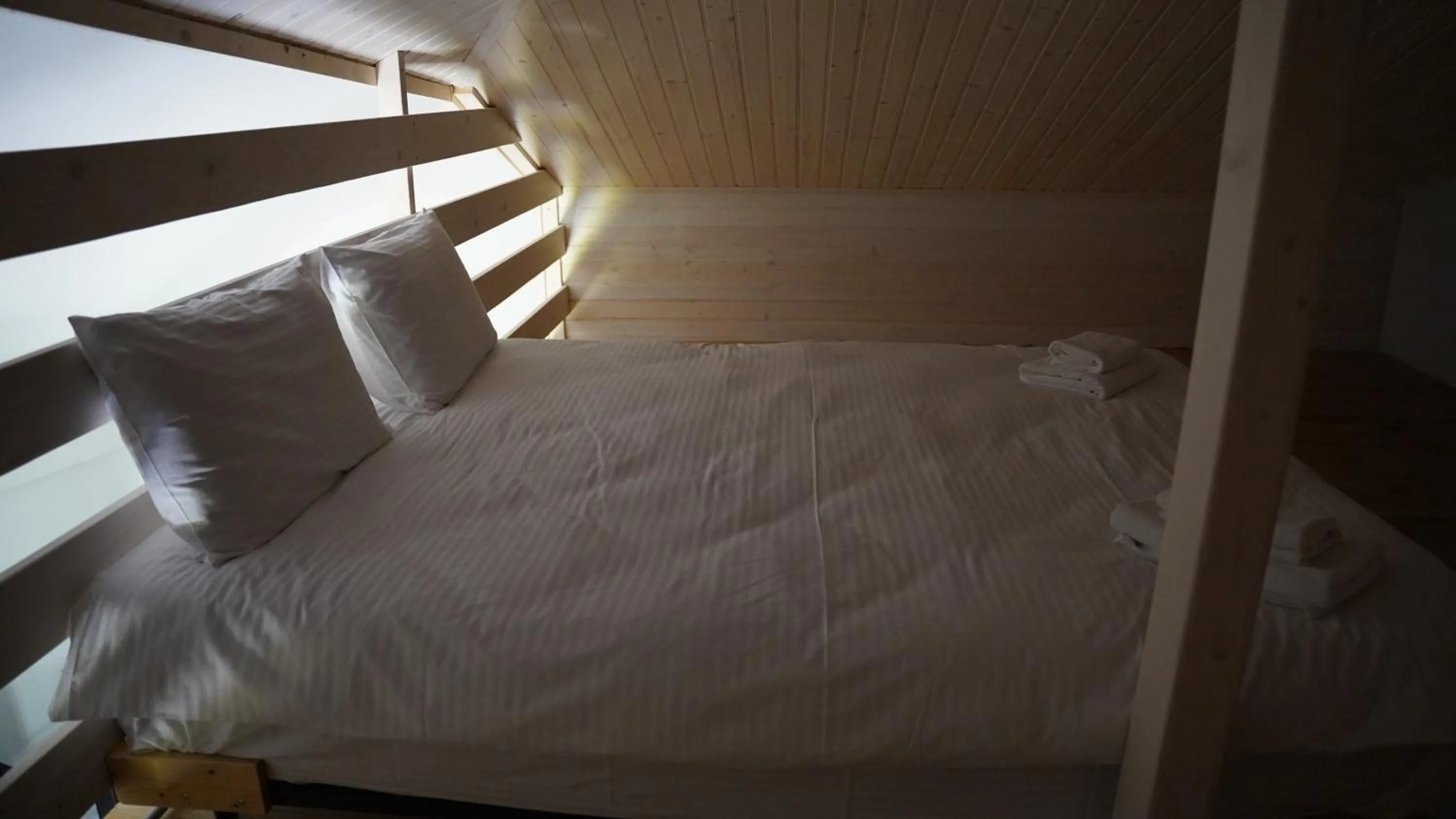 Bed in Hotel Kazak Club