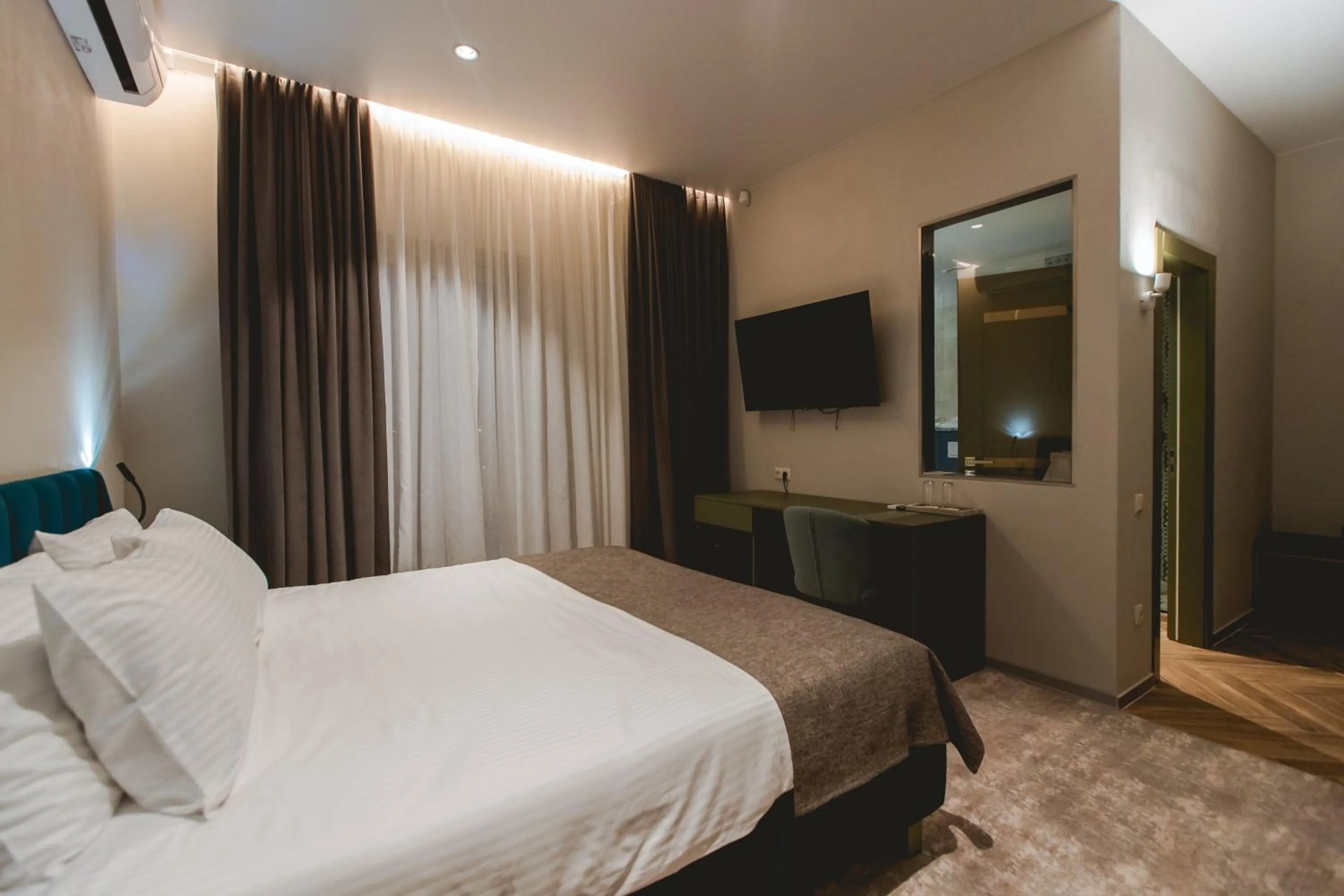 Bed in Hotel Kazak Club