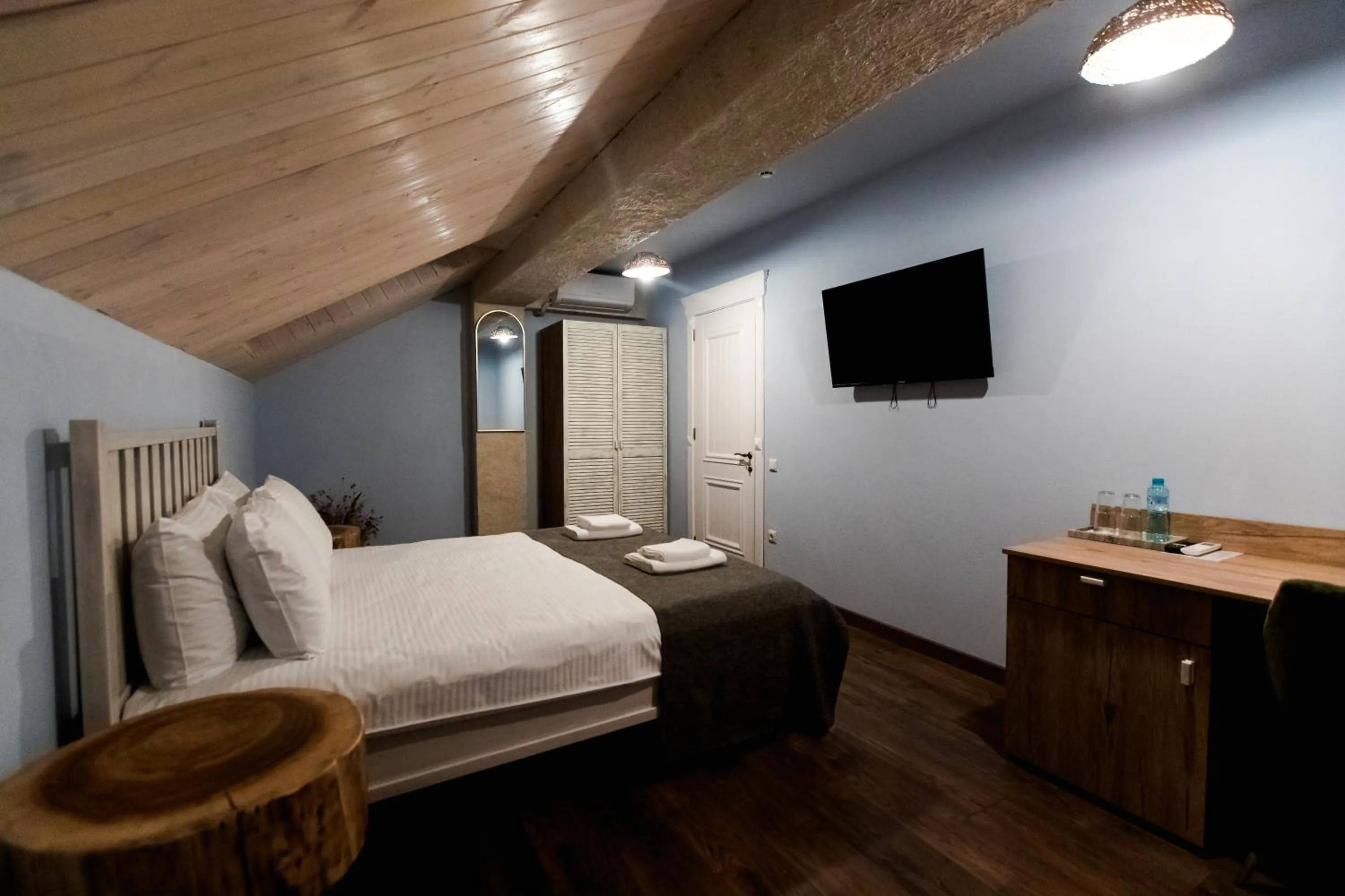 Bed in Hotel Kazak Club