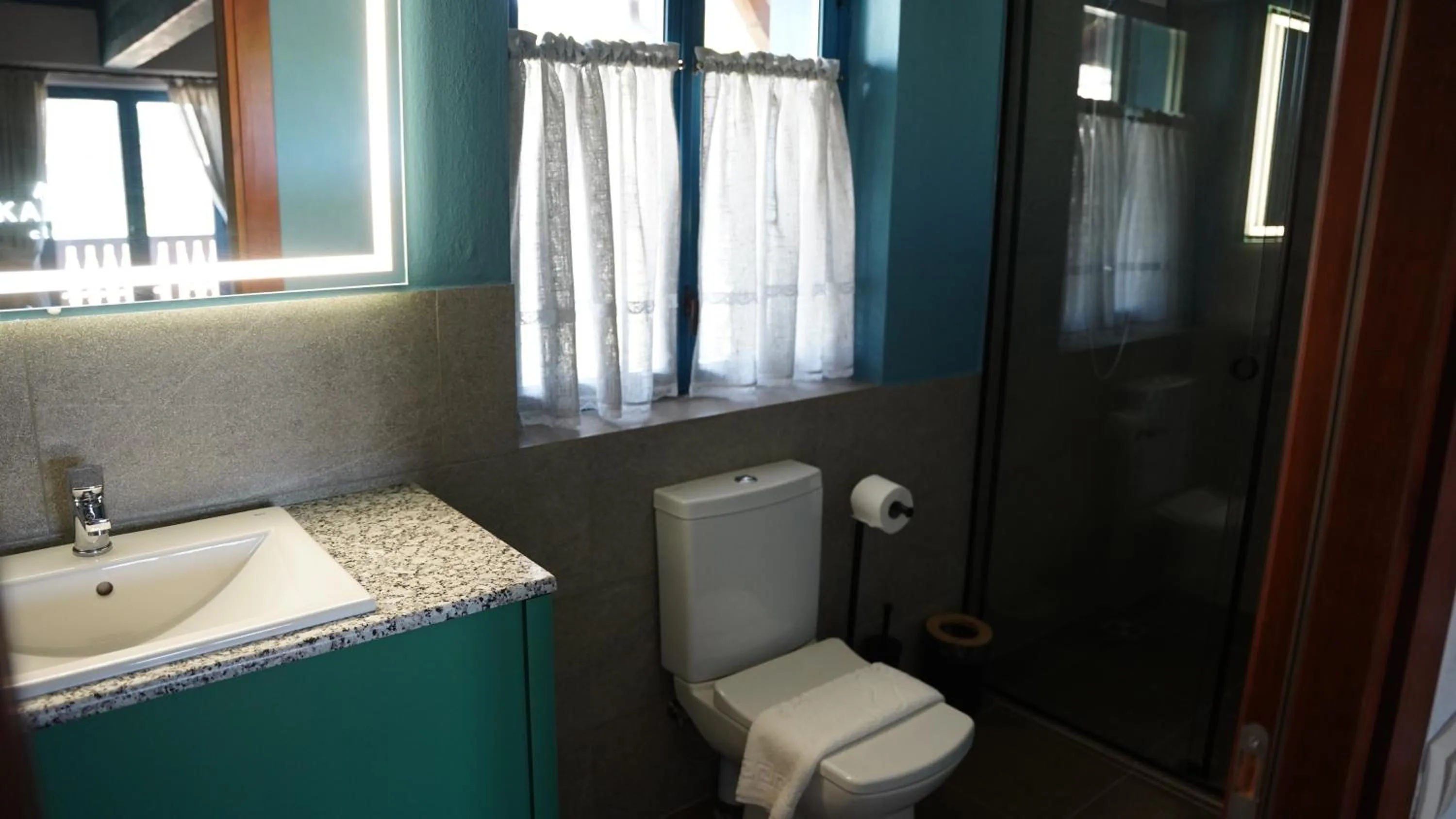 Toilet in Hotel Kazak Club