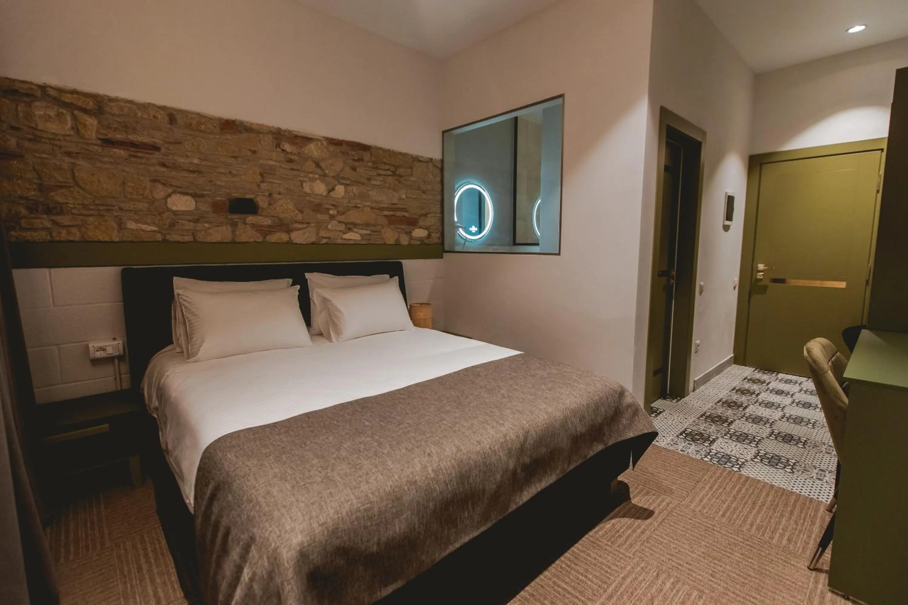 Bed in Hotel Kazak Club