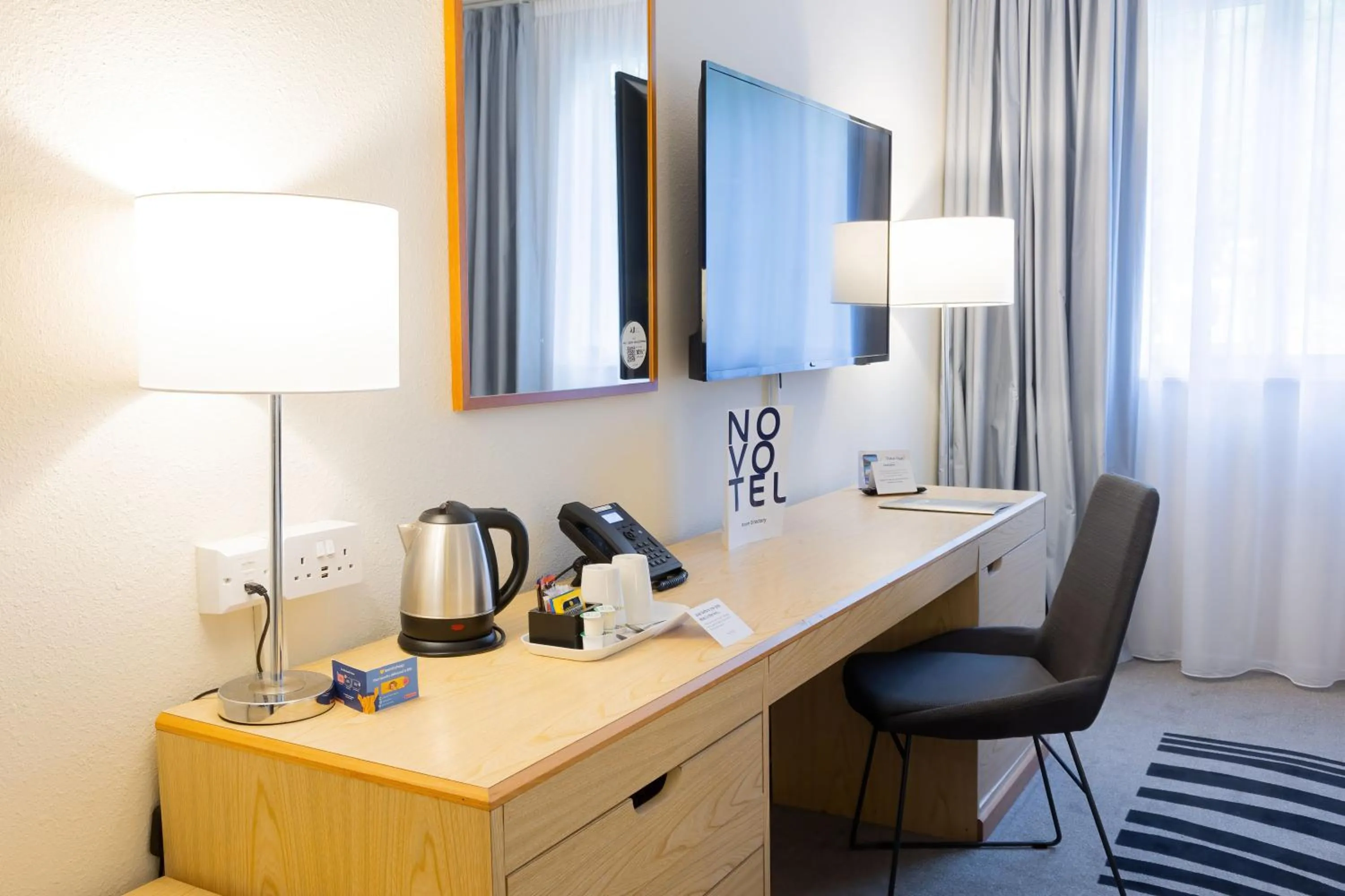 Bedroom in Novotel Manchester West