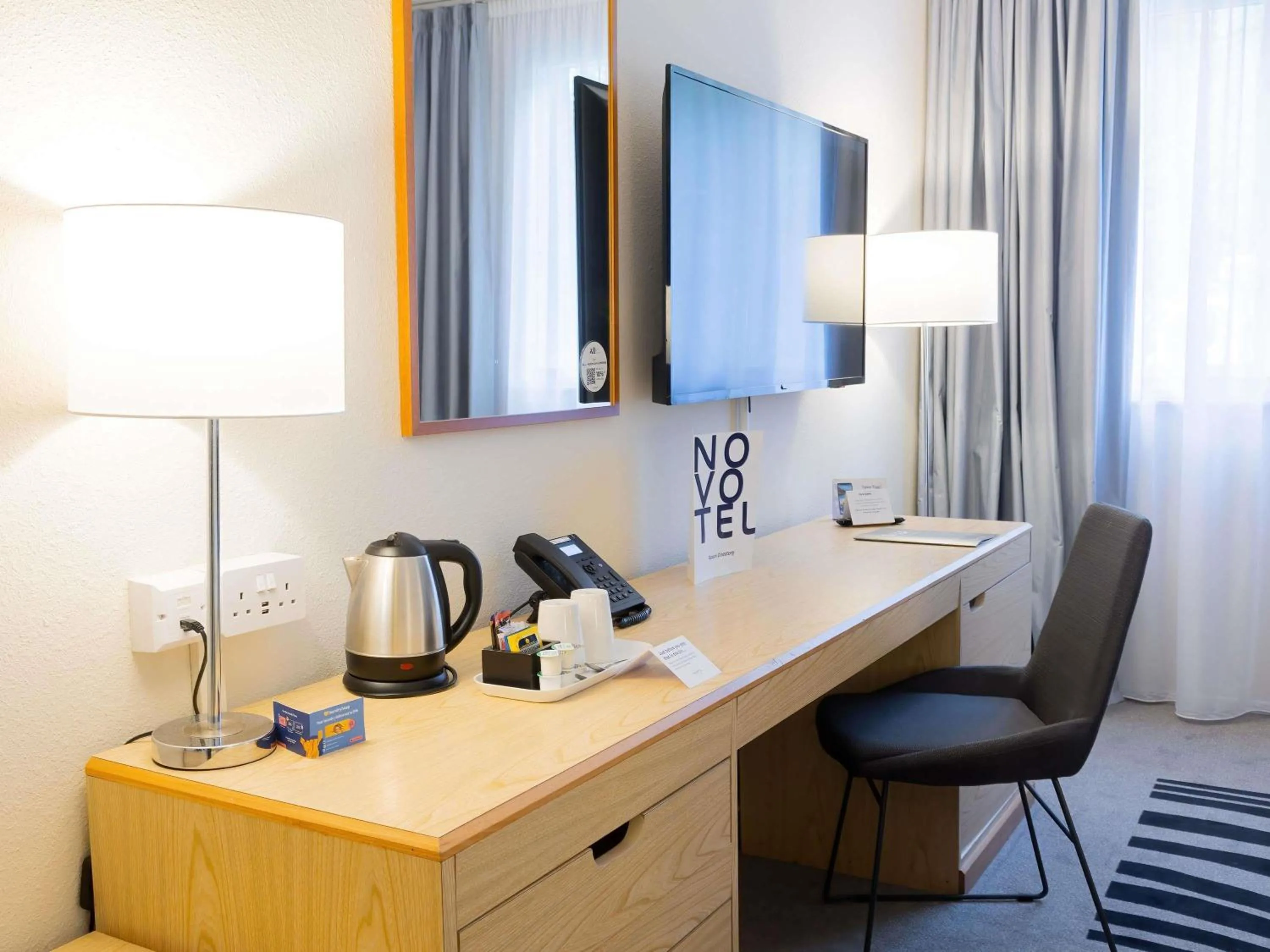 Bedroom in Novotel Manchester West