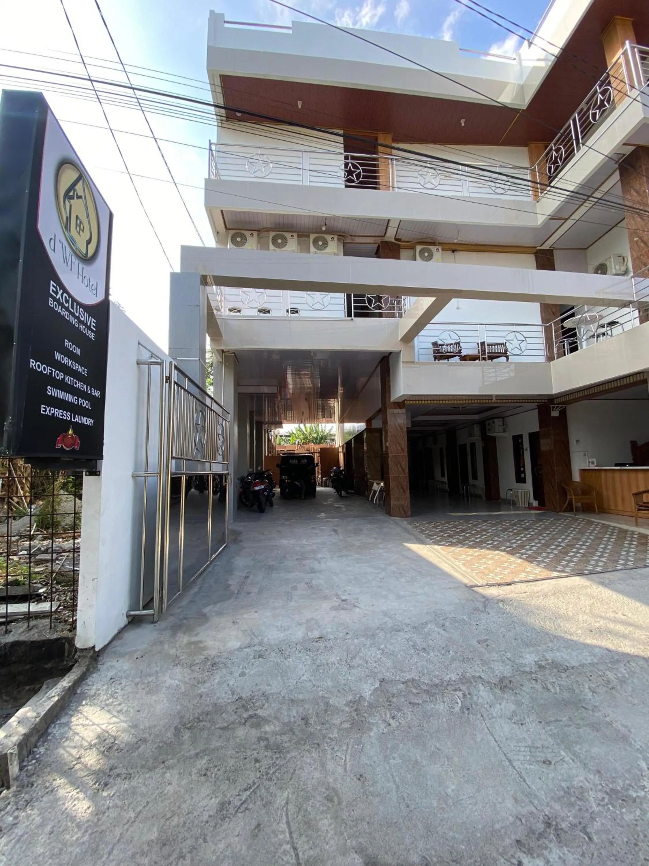 Property building in d'WF Hotel