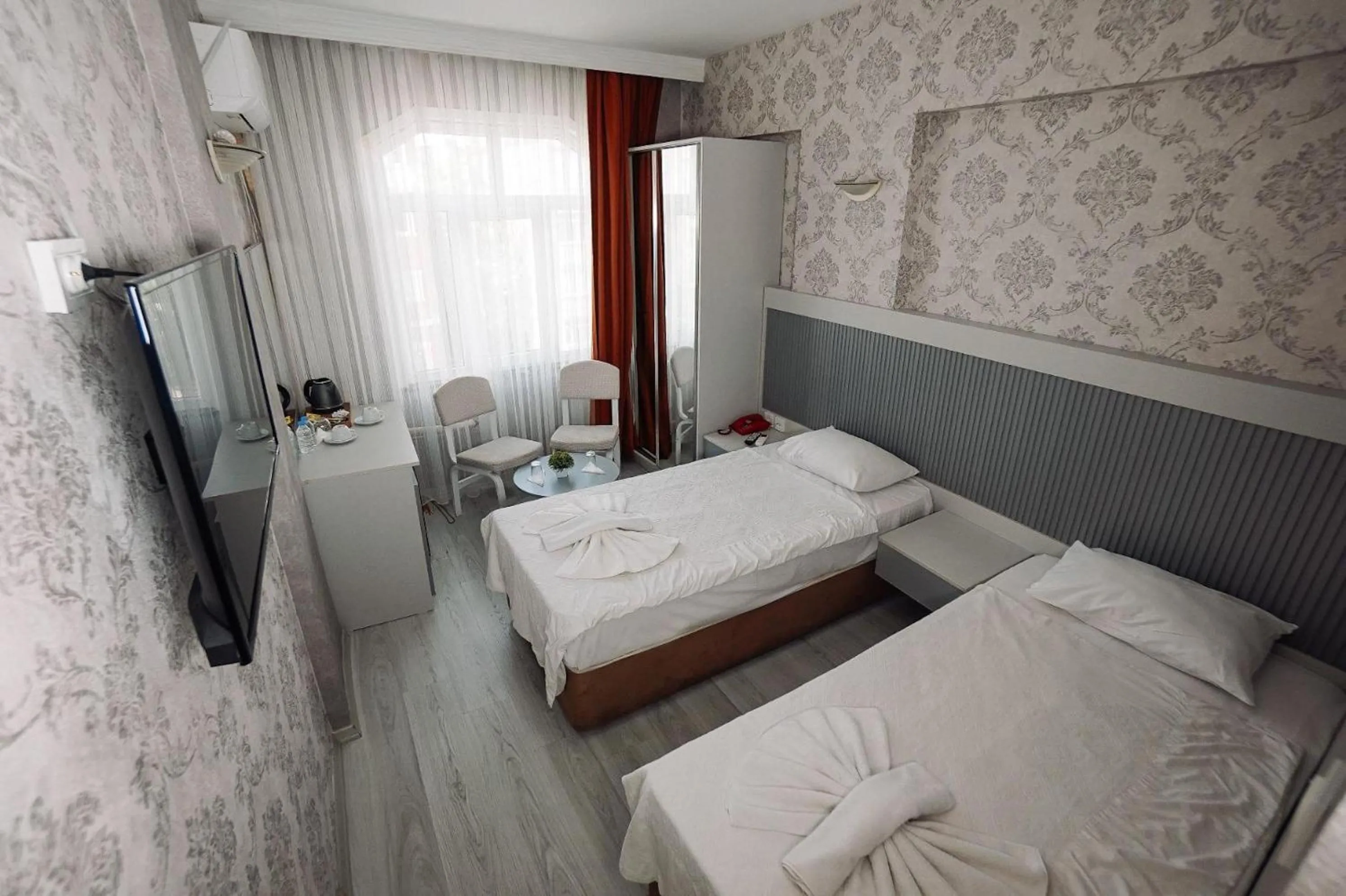 Bed in Topkapi Golden Time Hotel