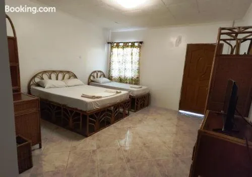 Bedroom, Bed in Bluewaves Resort - Basdaku by Hiverooms