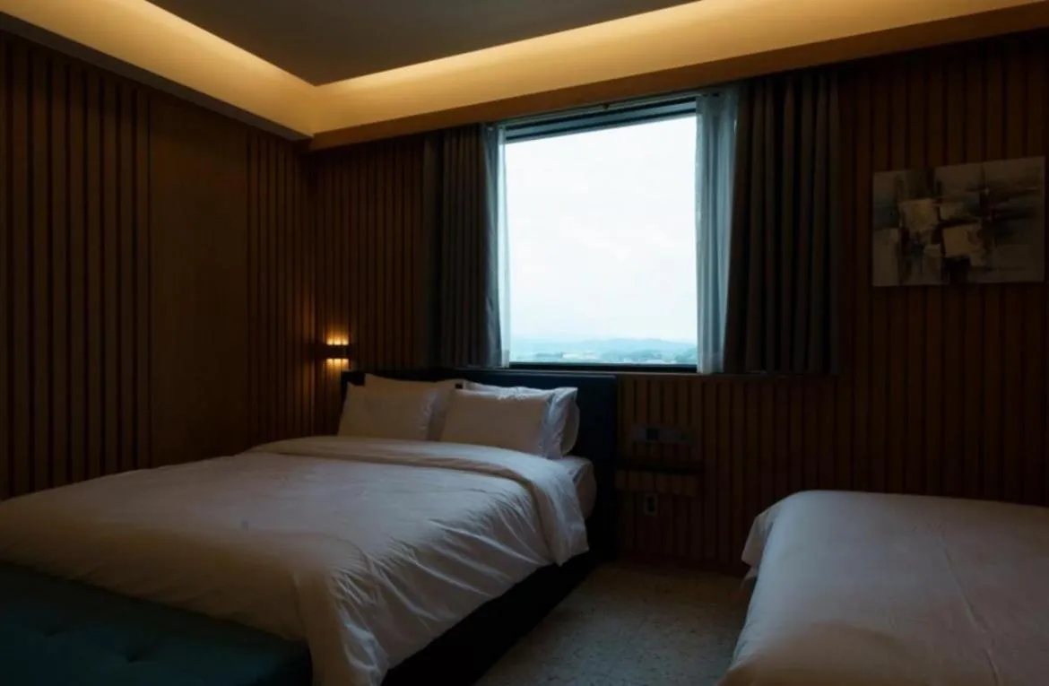 Bed in Yeonggwang Hound Hotel