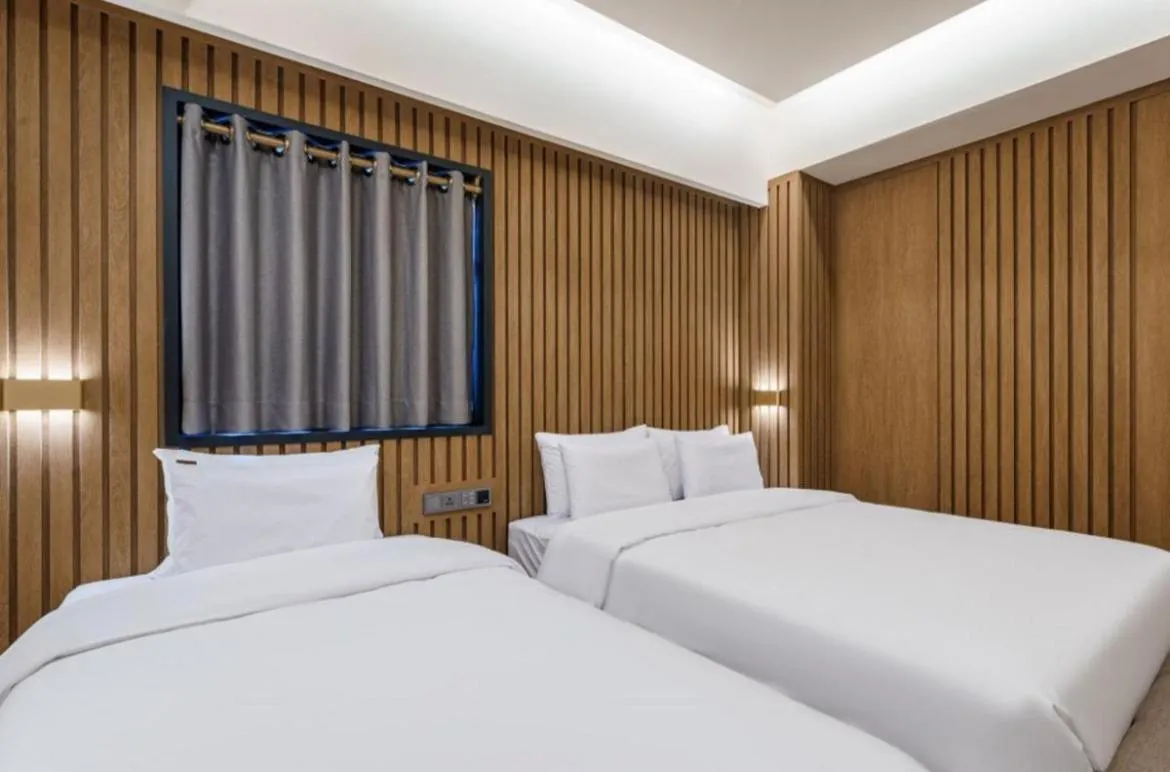 Bed in Yeonggwang Hound Hotel