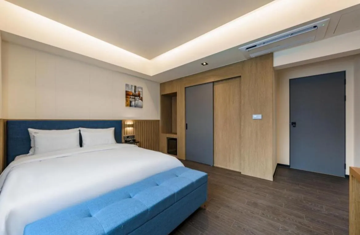 Bed in Yeonggwang Hound Hotel