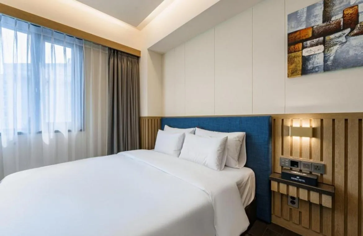 Bed in Yeonggwang Hound Hotel