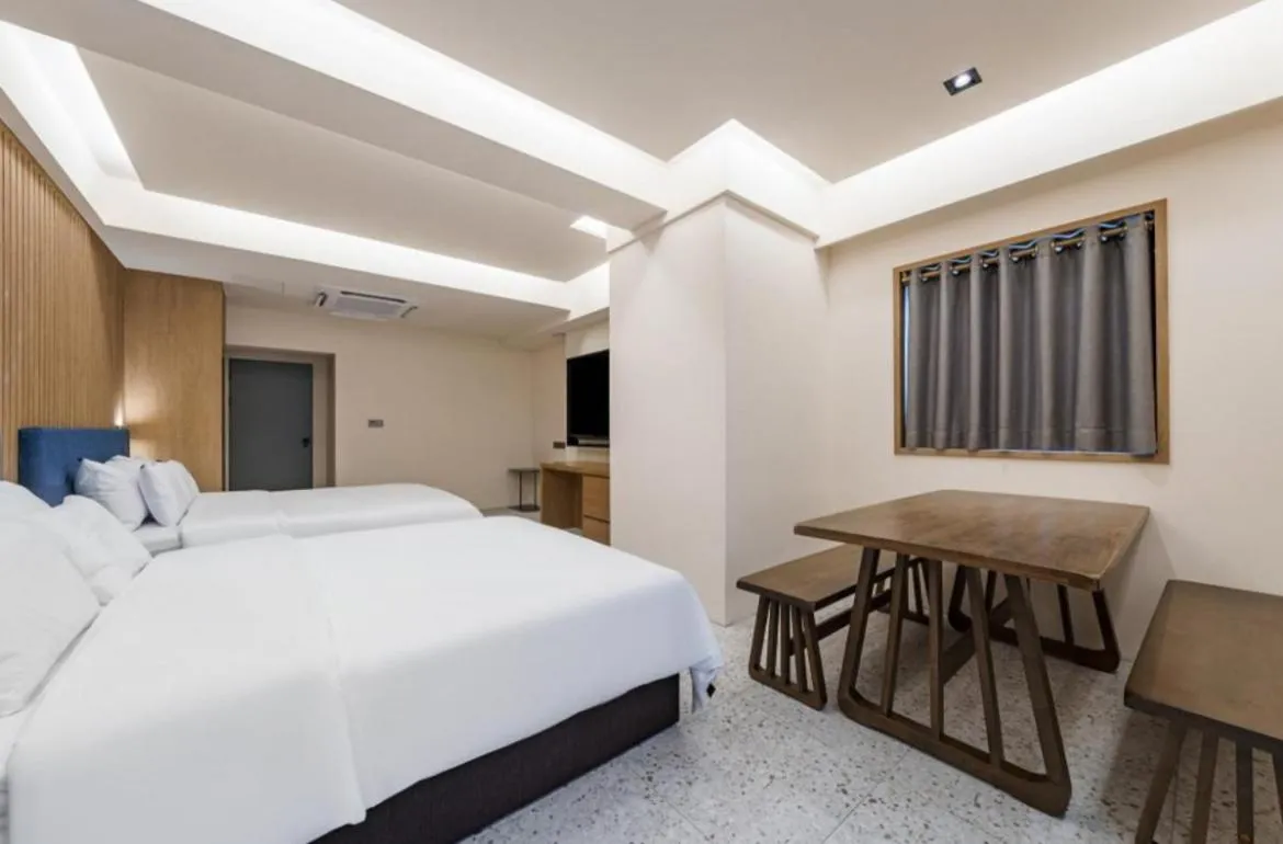 Bed in Yeonggwang Hound Hotel