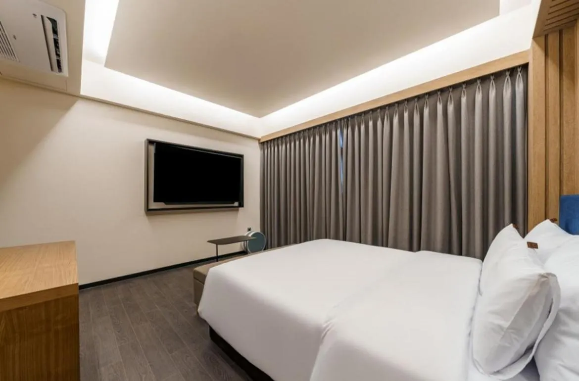 Bed in Yeonggwang Hound Hotel